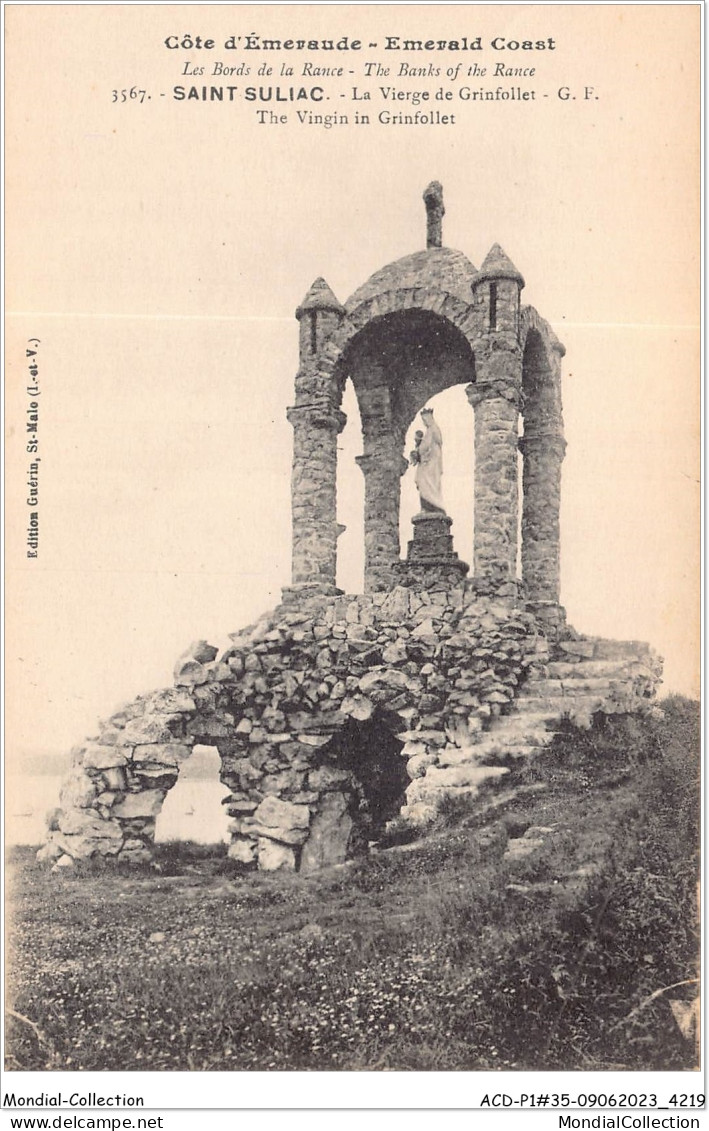 ACDP1-35-0004 - SAINT-SULIAC - La Vierge De Grinoffollet - Saint-Suliac