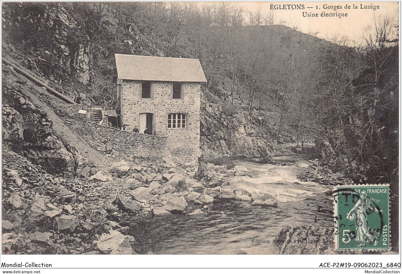 ACEP2-19-0156 - EGLETONS - Gorges De La Luzège - Usine électrique - Egletons