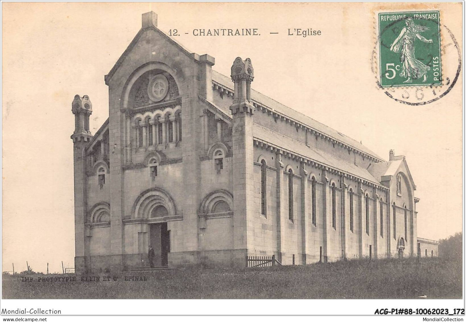 ACGP1-88-0086 - CHANTRAINE - L'eglise - Chantraine