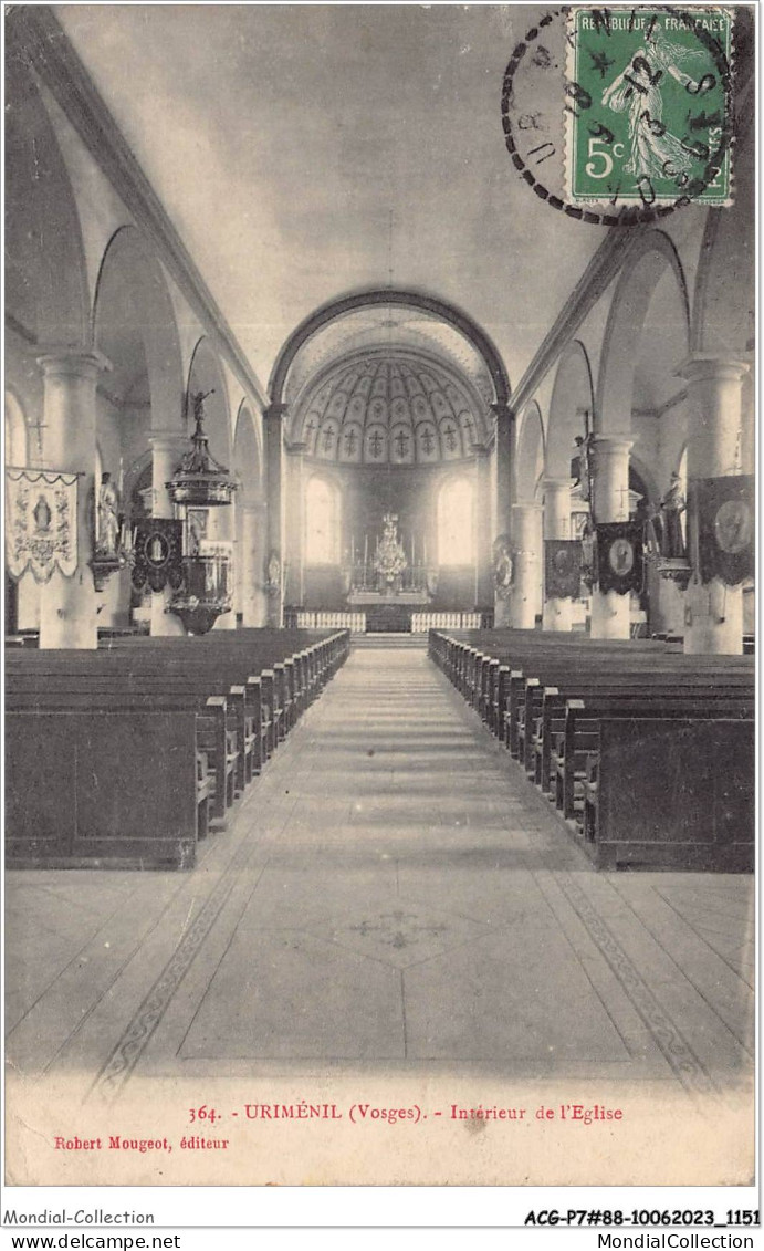 ACGP7-88-0578 - URIMENIL - Interieur De L'eglise - Urimenil