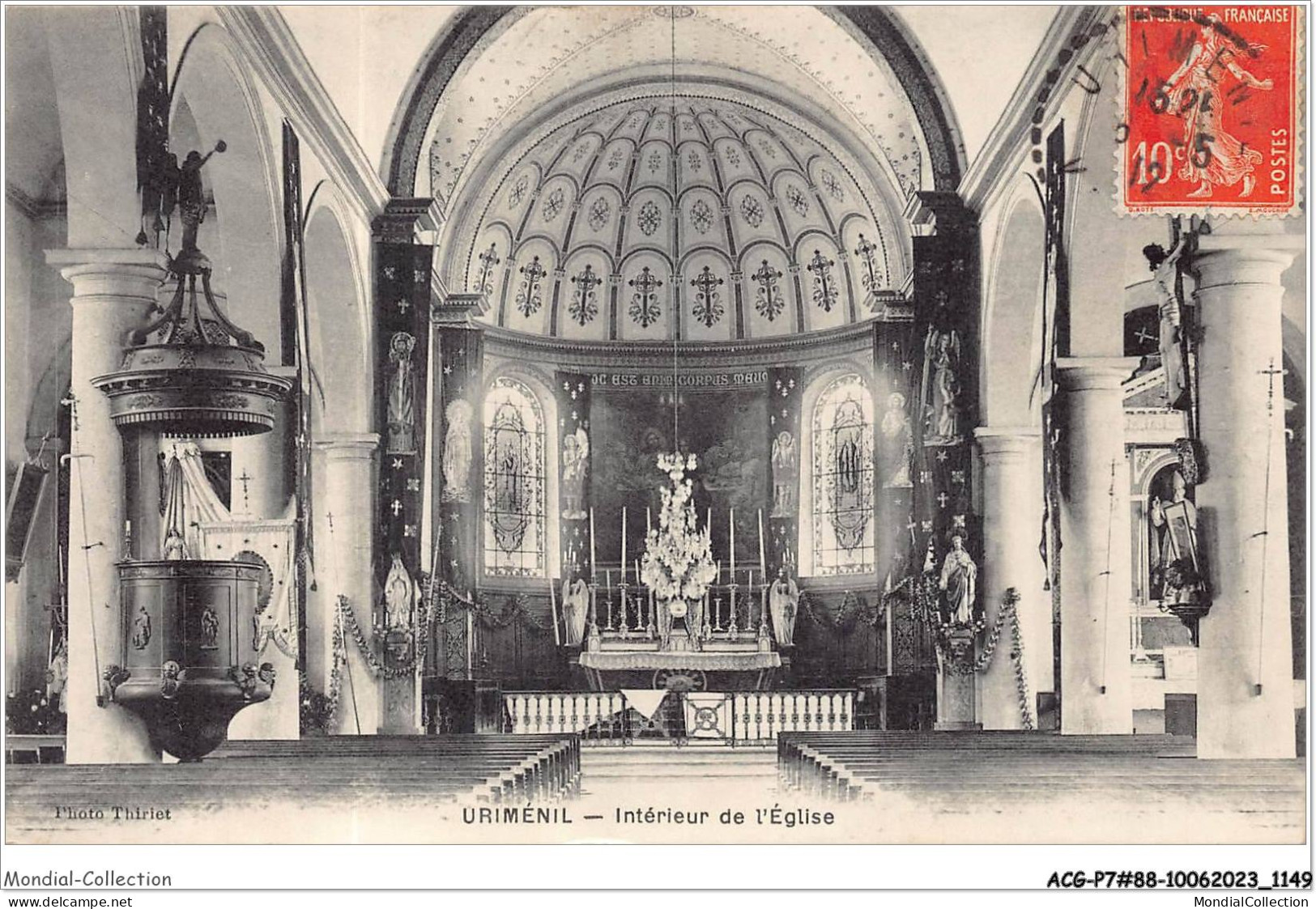 ACGP7-88-0577 - URIMENIL - Interieur De L'eglise - Urimenil