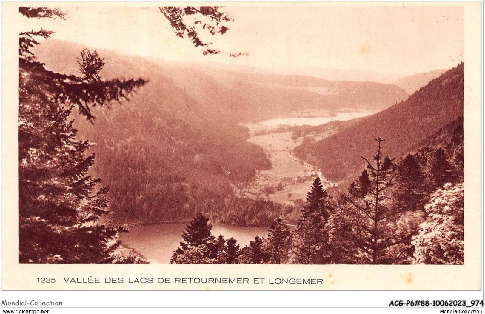 ACGP6-88-0489 - Vallée Des Lacs De RETOURNEMER Et LONGEMER - Xonrupt Longemer