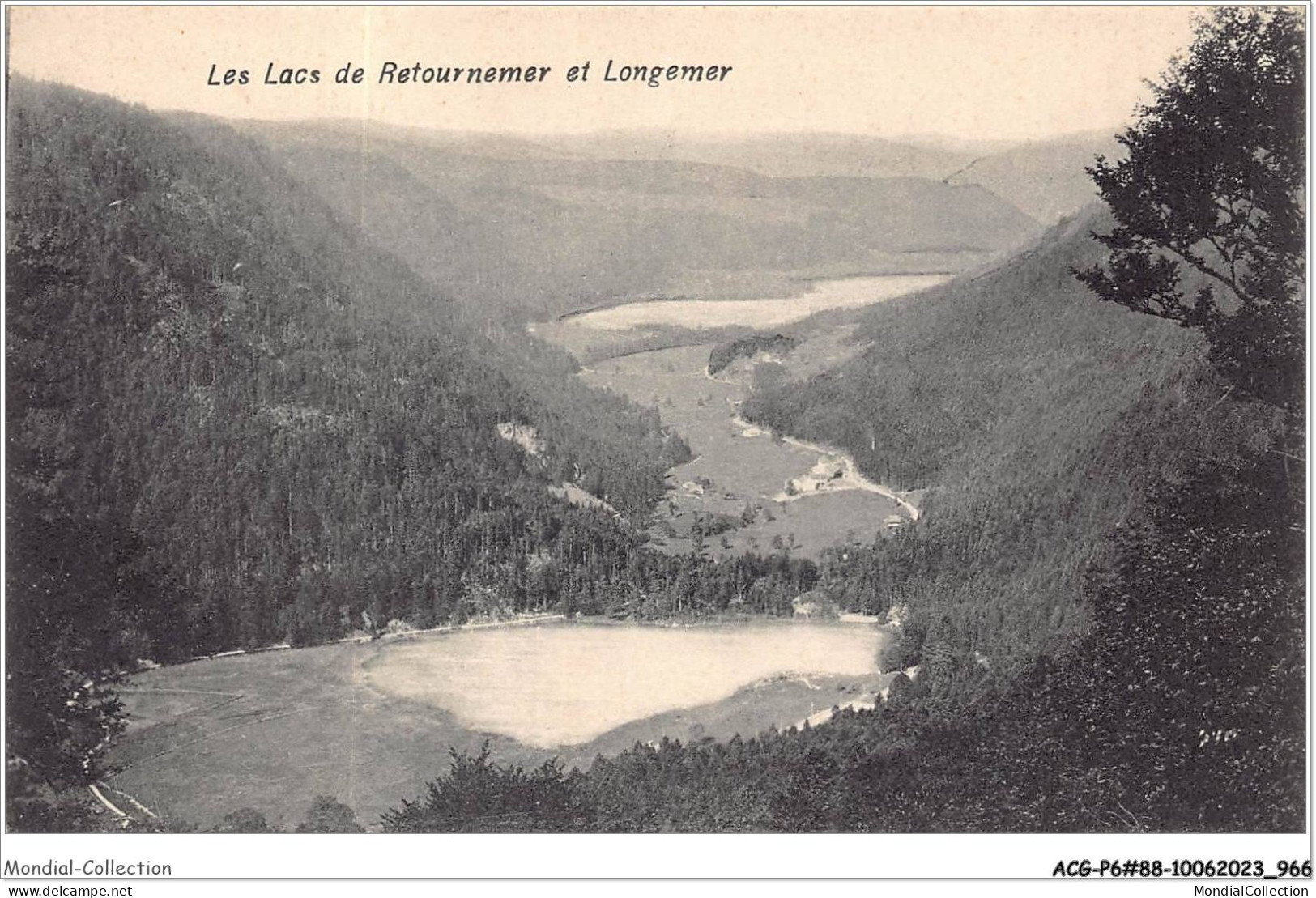 ACGP6-88-0485 - Les Lacs De RETOURNEMER Et LONGEMER - Xonrupt Longemer