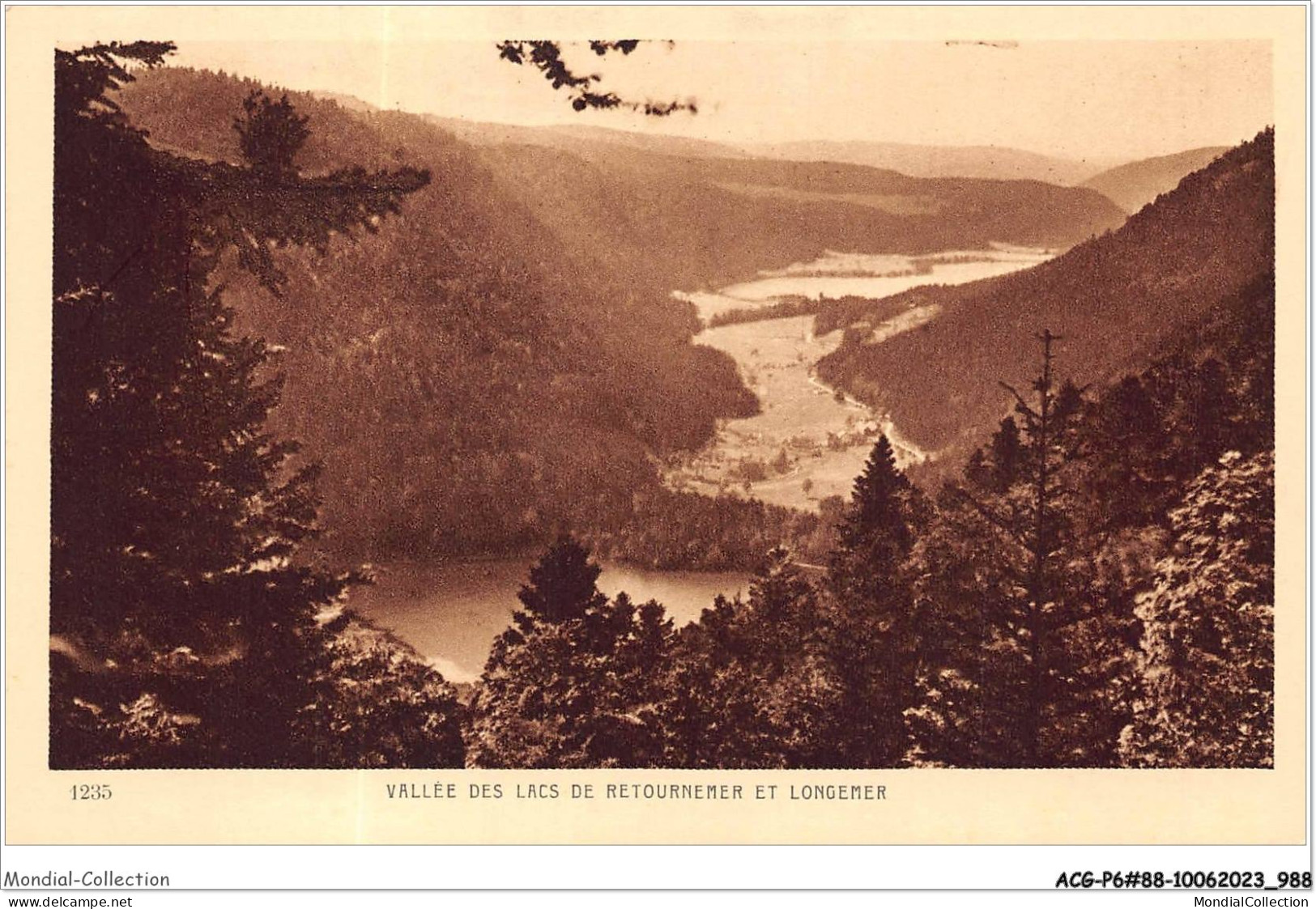 ACGP6-88-0496 - Vallée Des  Lacs De RETOURNEMER Et LONGEMER - Xonrupt Longemer