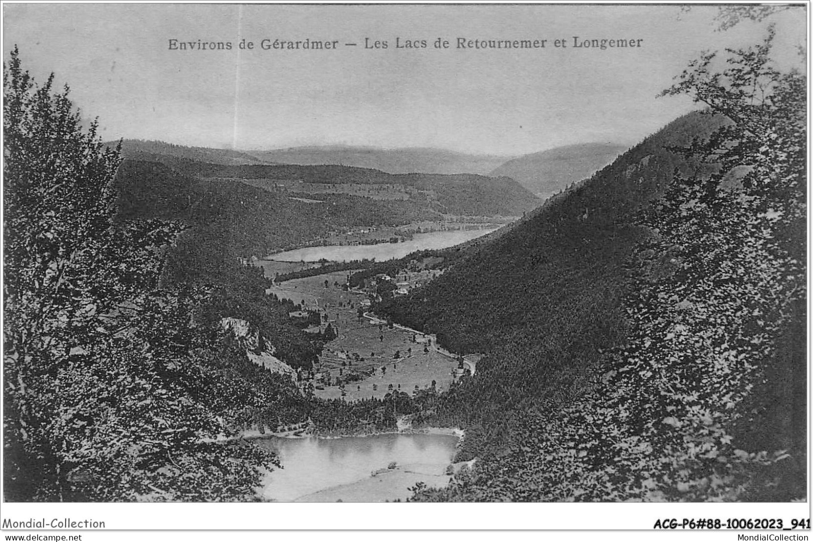 ACGP6-88-0472 - Environs De GERARDMER - Les Lacs De RETOURNEMER Et LONGEMER - Xonrupt Longemer