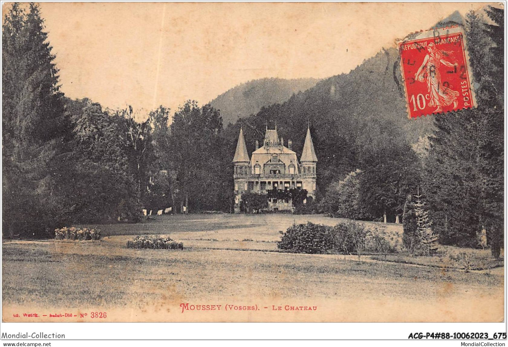 ACGP4-88-0339 - MOUSSEY - La Chateau - Moussey