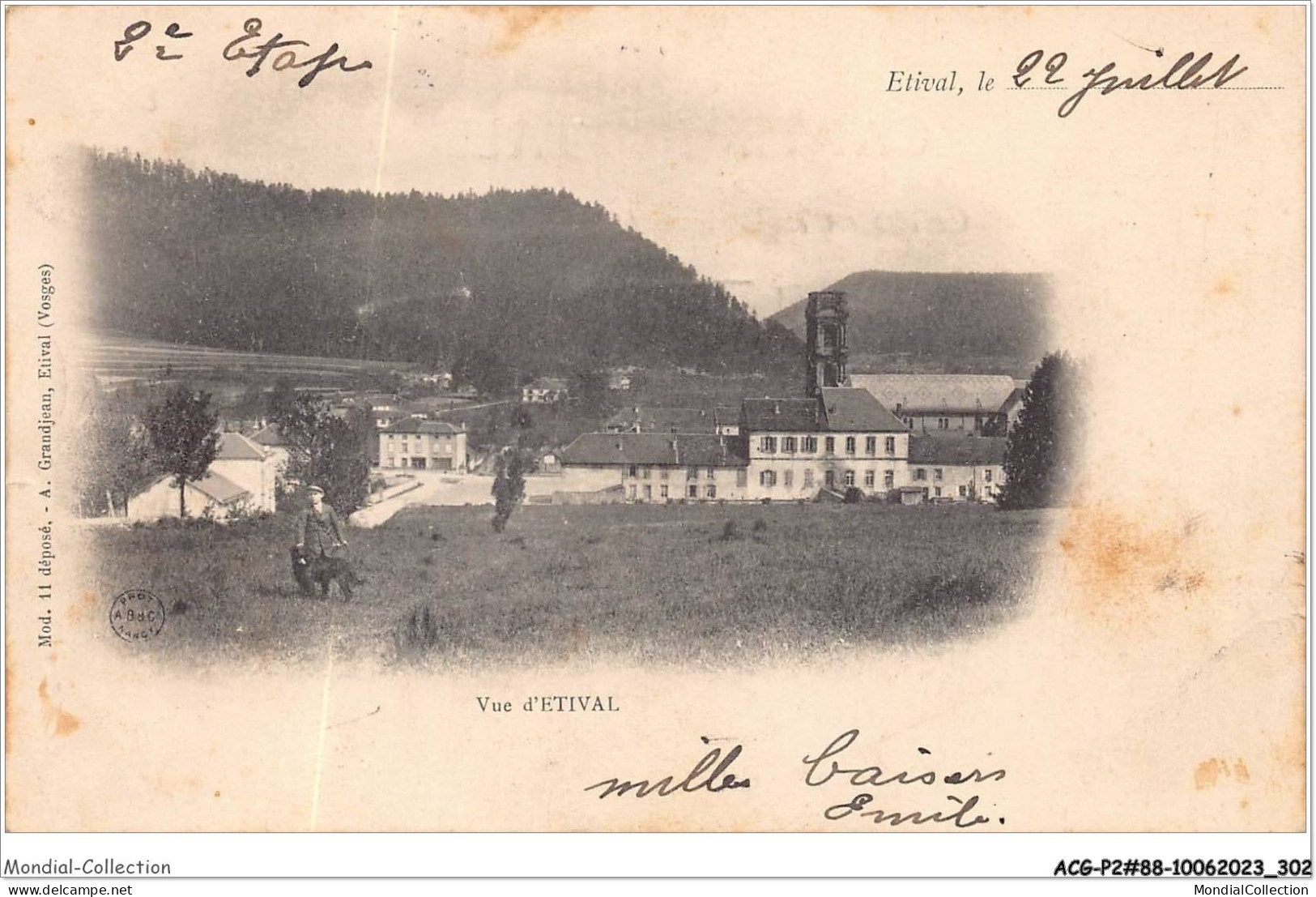 ACGP2-88-0151 - Vue D'ETIVAL - Etival Clairefontaine