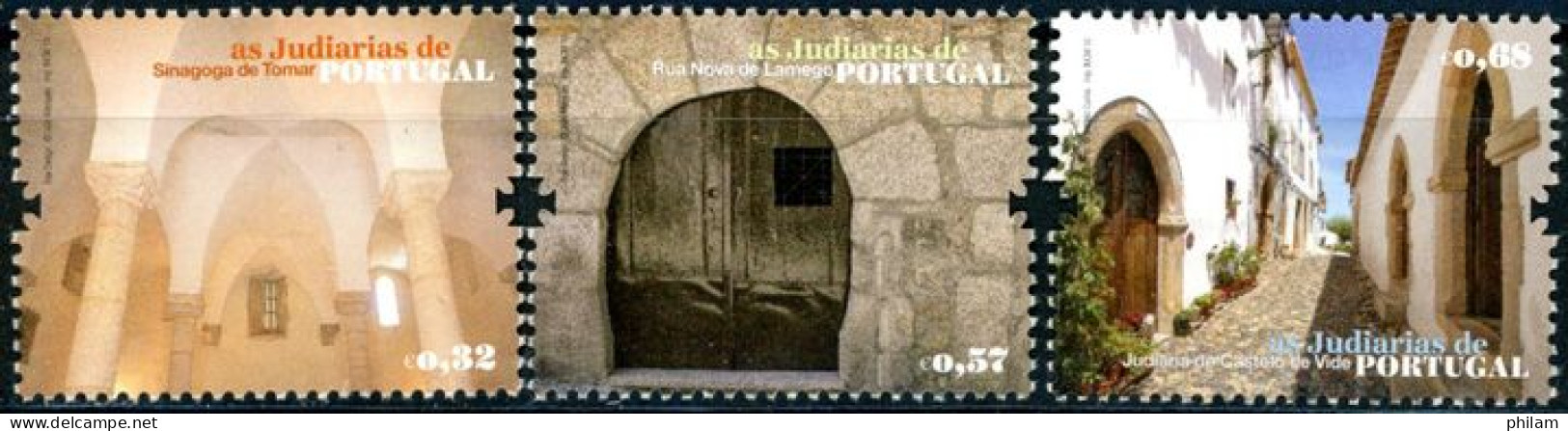 PORTUGAL 2010 - Le Judaisme Au Portugal - 3 V. - Judaika, Judentum