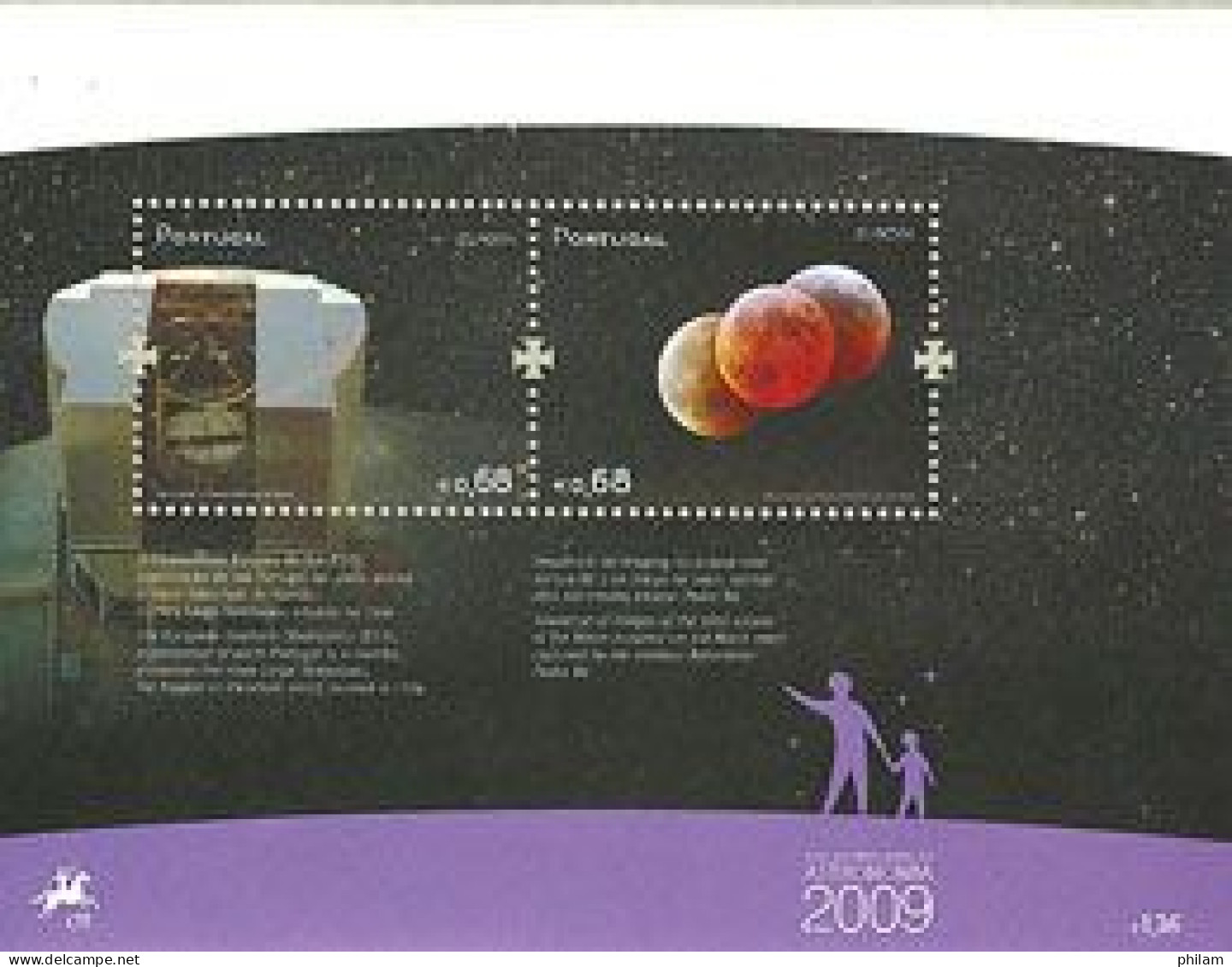 PORTUGAL 2009 - Europa - L'astronomie - BF - 2009