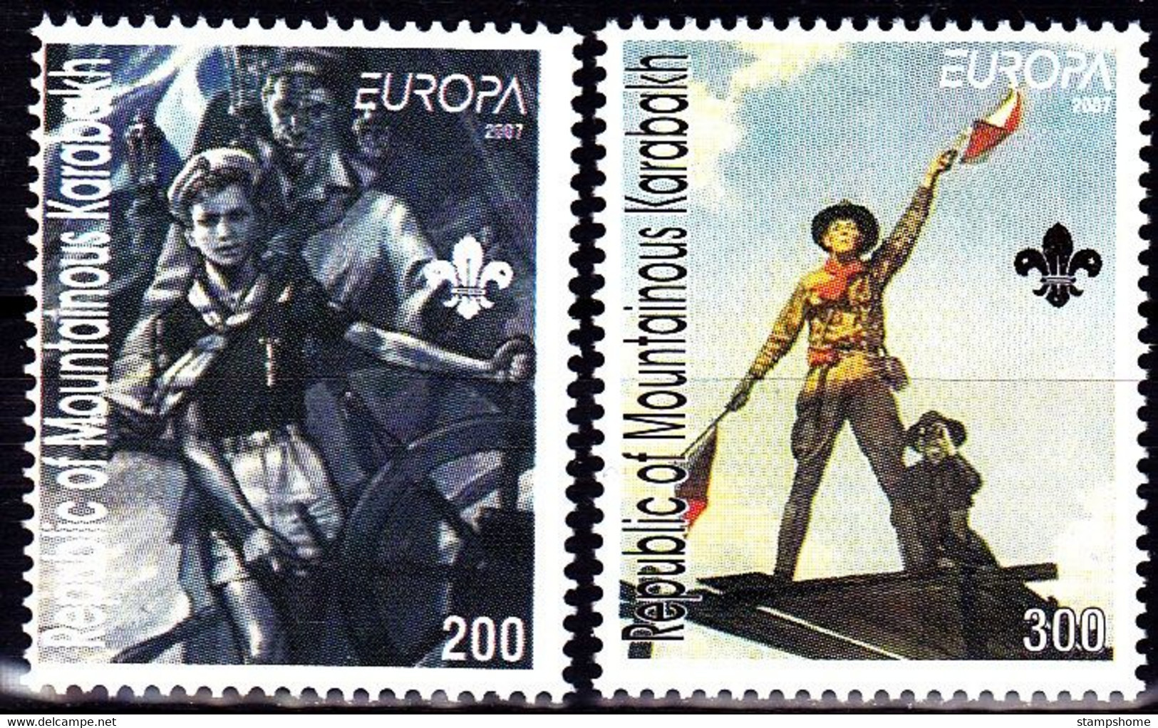 Europa Cept - 2007 - Nagorno Karabakh **Azerbaycan** MNH - 2007