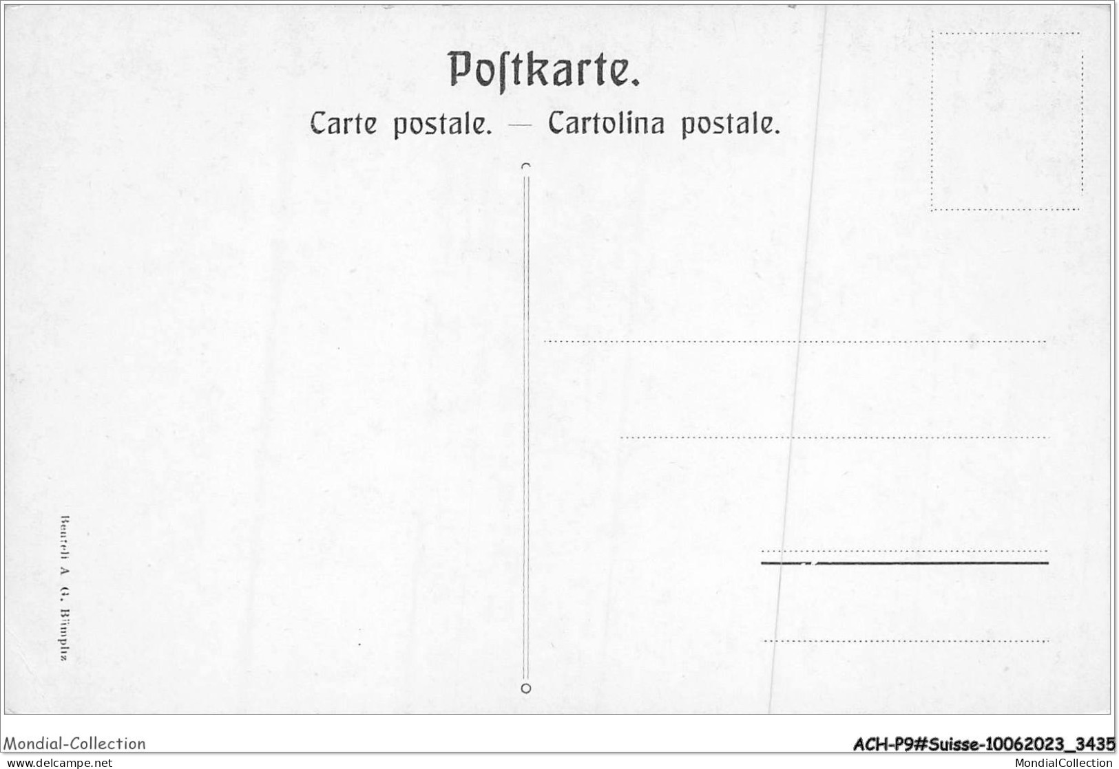 ACH-P9-SUISSE- 0711 - Spier Vor 50 Jahren - Autres & Non Classés