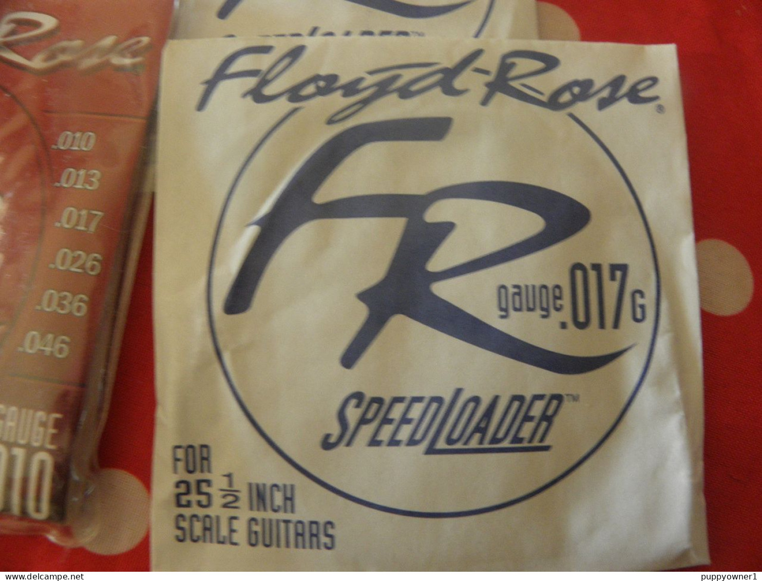 Rare 3 Floyd Rose Speedloader Pour 25.5 Inch Scale Guitar Corde De Guitare 0.017g - Musical Instruments
