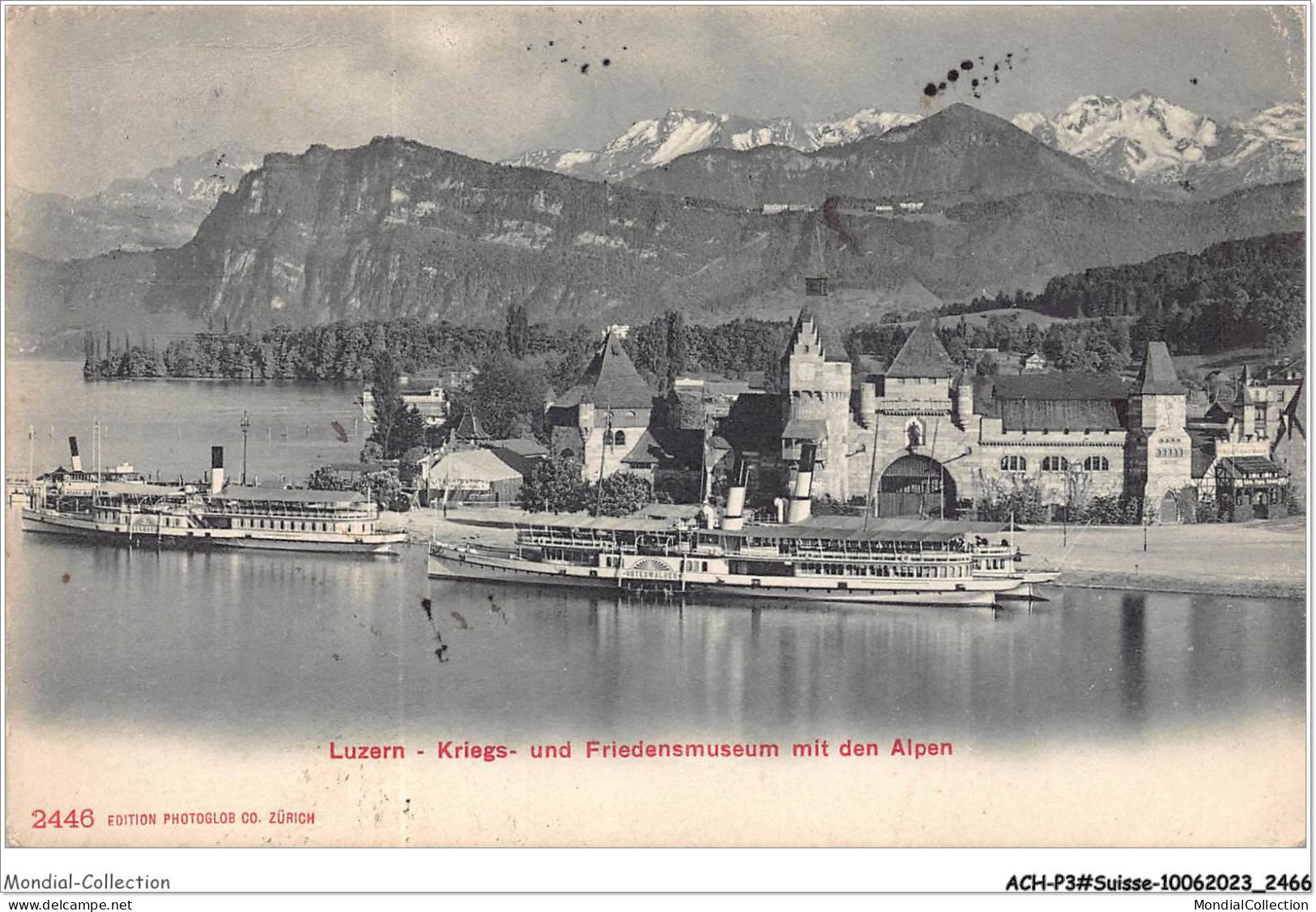 ACH-P3-SUISSE-0230 - LUZERN - Kriegs - Und Friedensmussen Mit Den Alpen - Lucerne