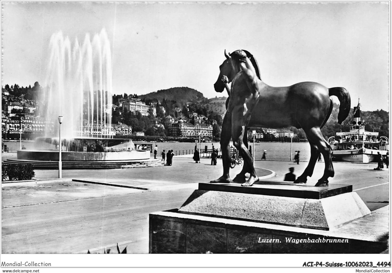 ACIP4-SUISSE-0283 - LUZERN -WAGENBACHBRUNNEN - Lucerne