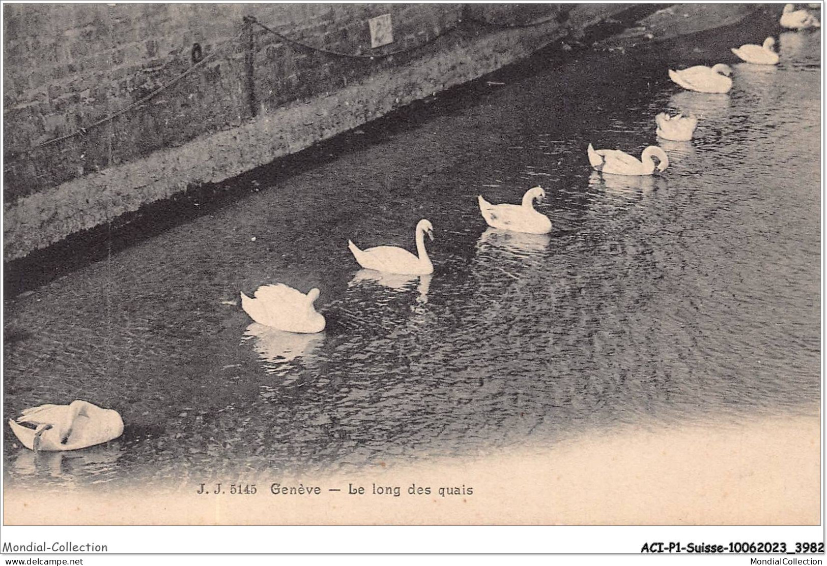 ACIP1-SUISSE-0027 - GENEVE - LE LONG DES QUAIS - Genève