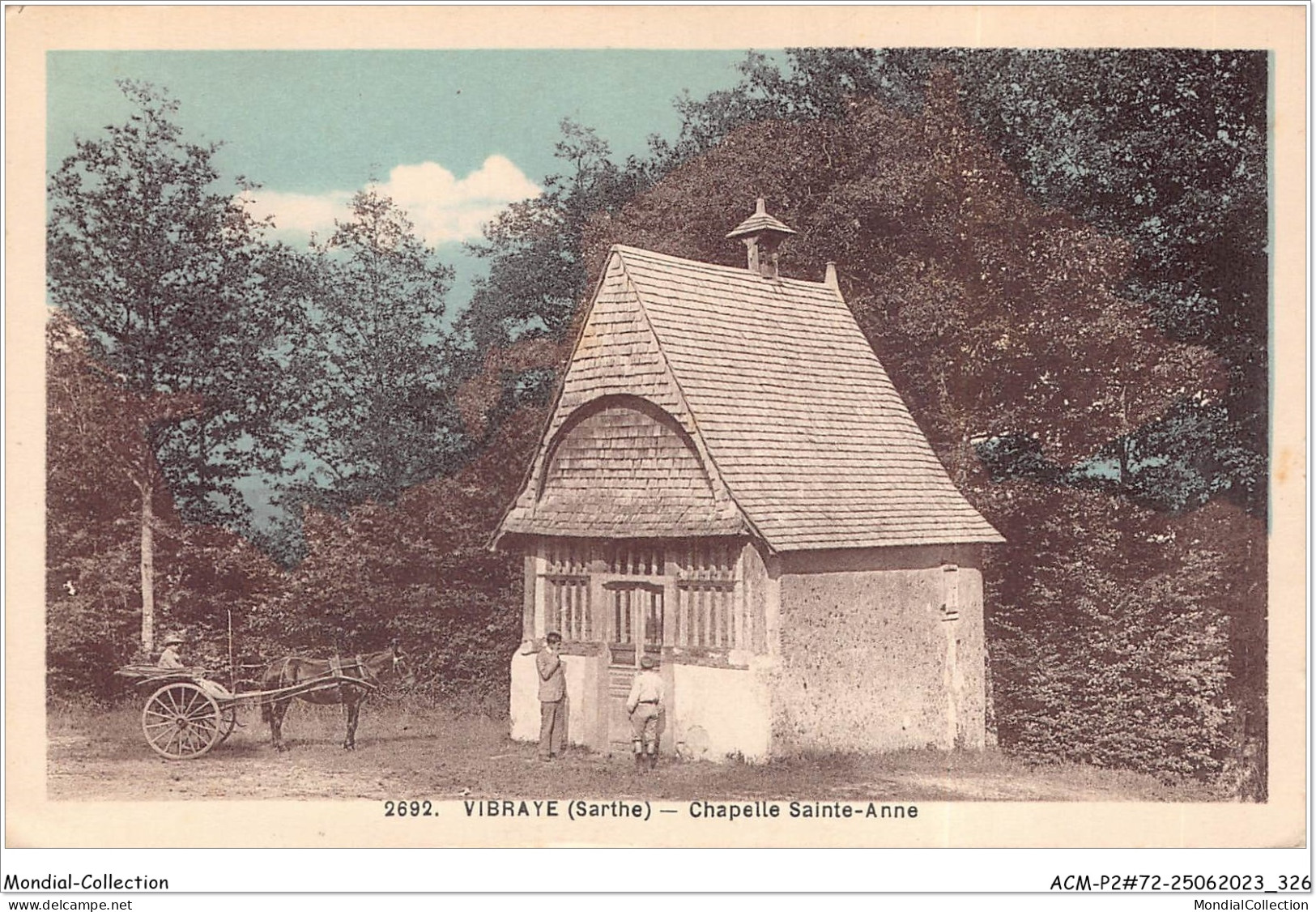 ACMP2-72-0164 - VIBRAYE - Chapelle Sainte-anne - Vibraye