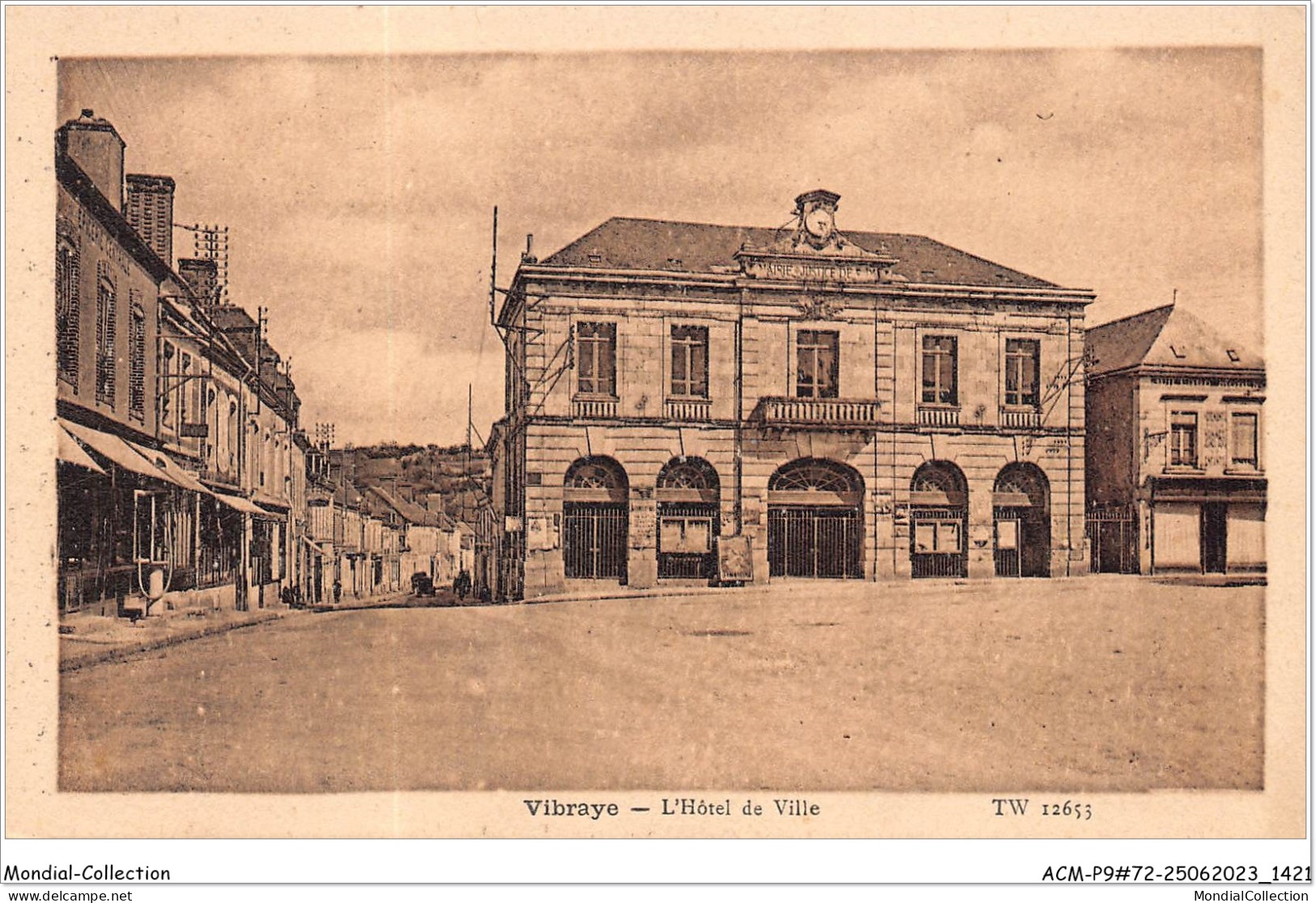 ACMP9-72-0777 - VRIBRAYE - L'hôtel De Ville - Vibraye