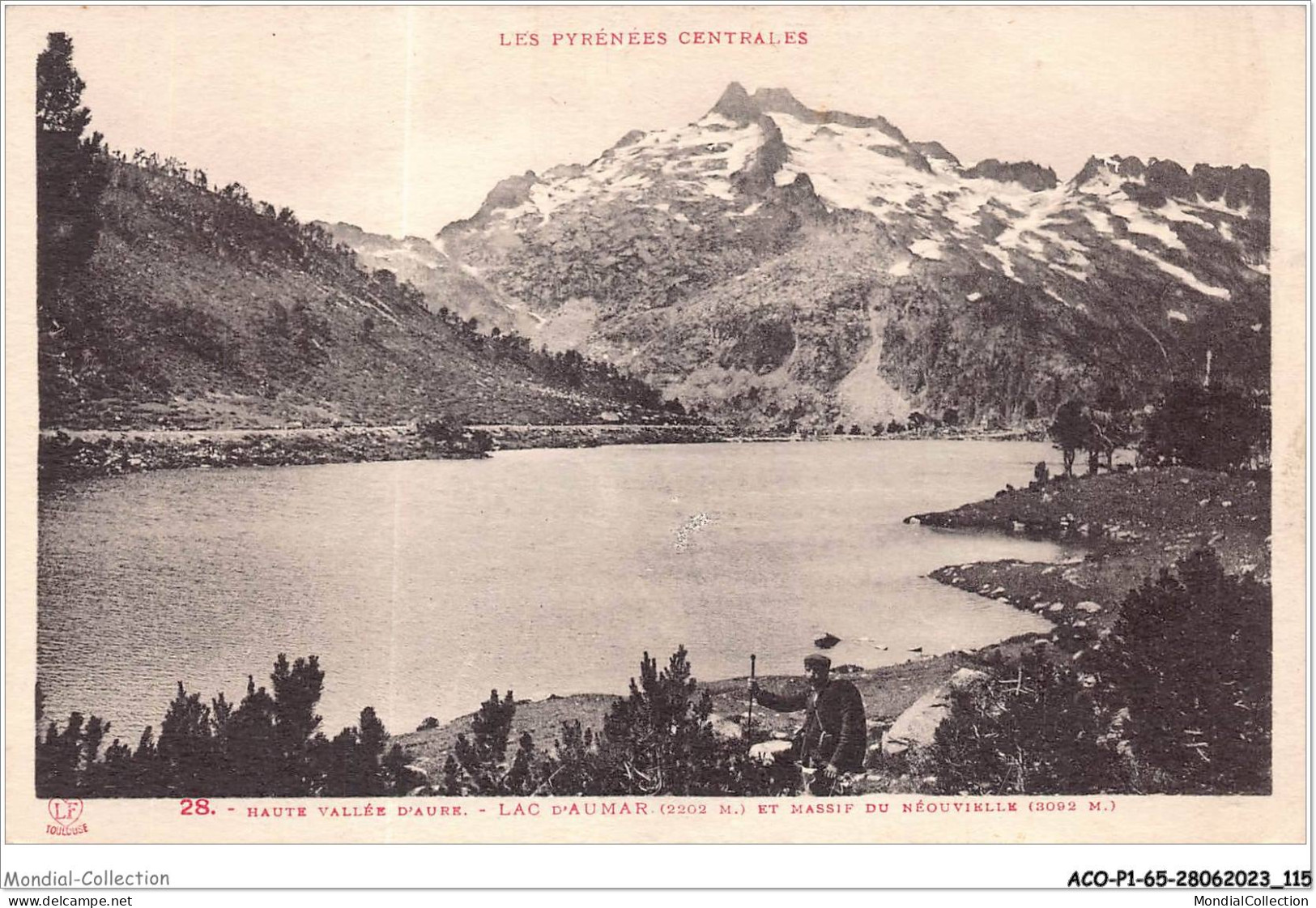 ACOP1-65-0059 - HAUTE VALLEE D'AURE - Lac D'aumar Et Massif Du Néouvielle - Vielle Aure