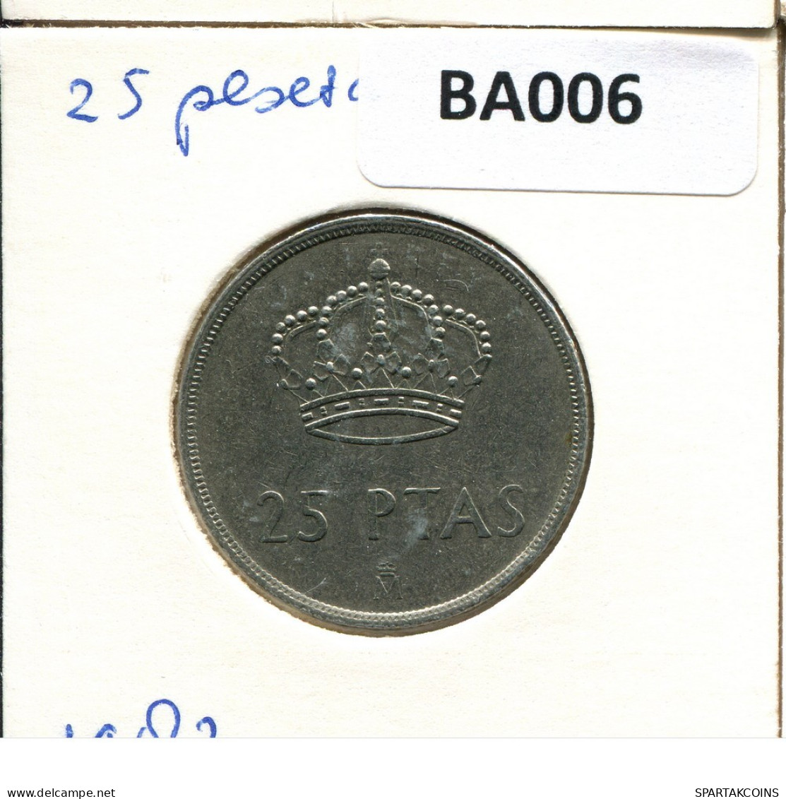 25 PESETAS 1983 SPAIN Coin #BA006.U.A - 25 Pesetas