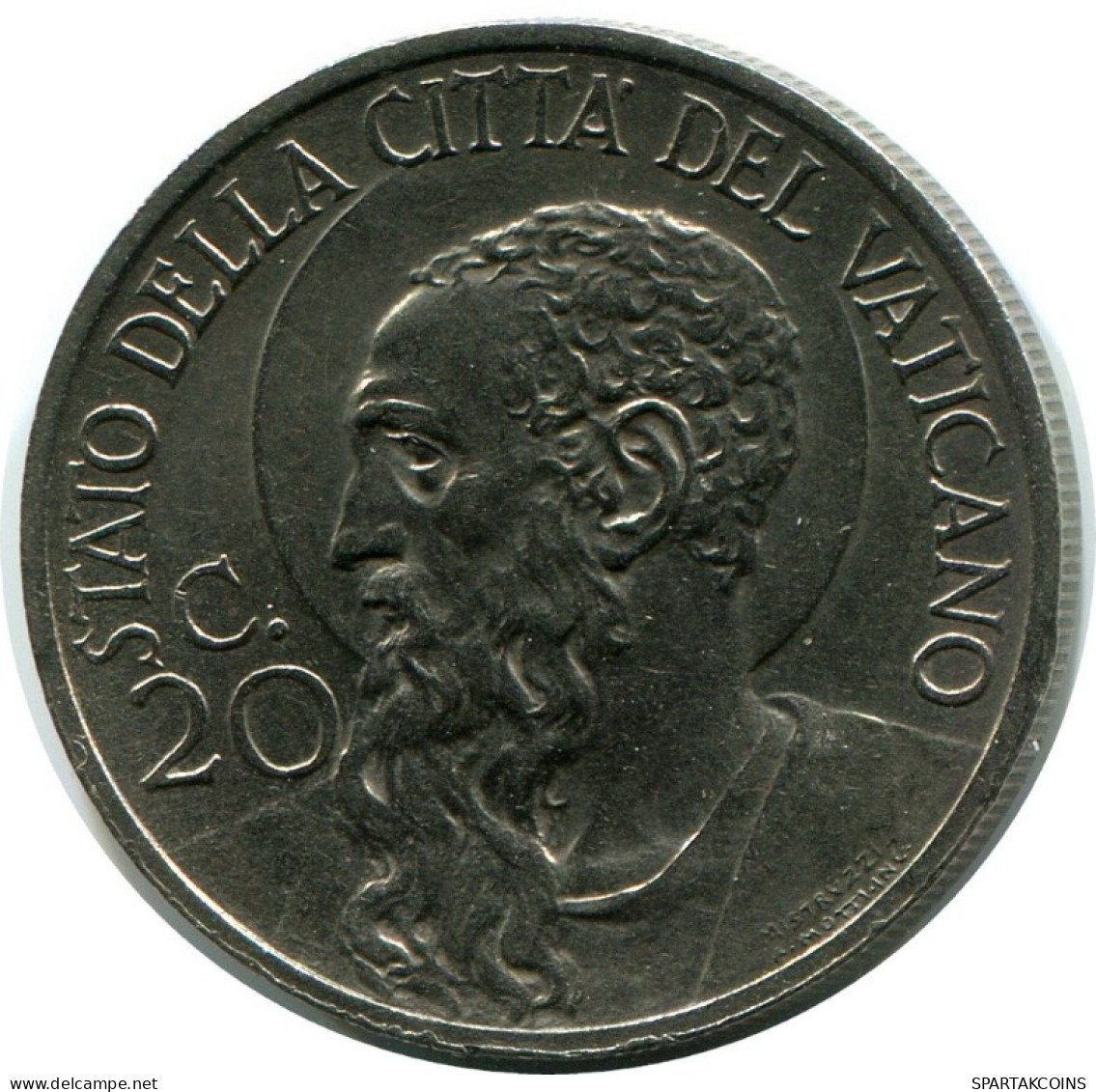 20 CENTESIMI 1932 VATICAN Coin Pius XI (1922-1939) #AH343.16.U.A - Vaticano