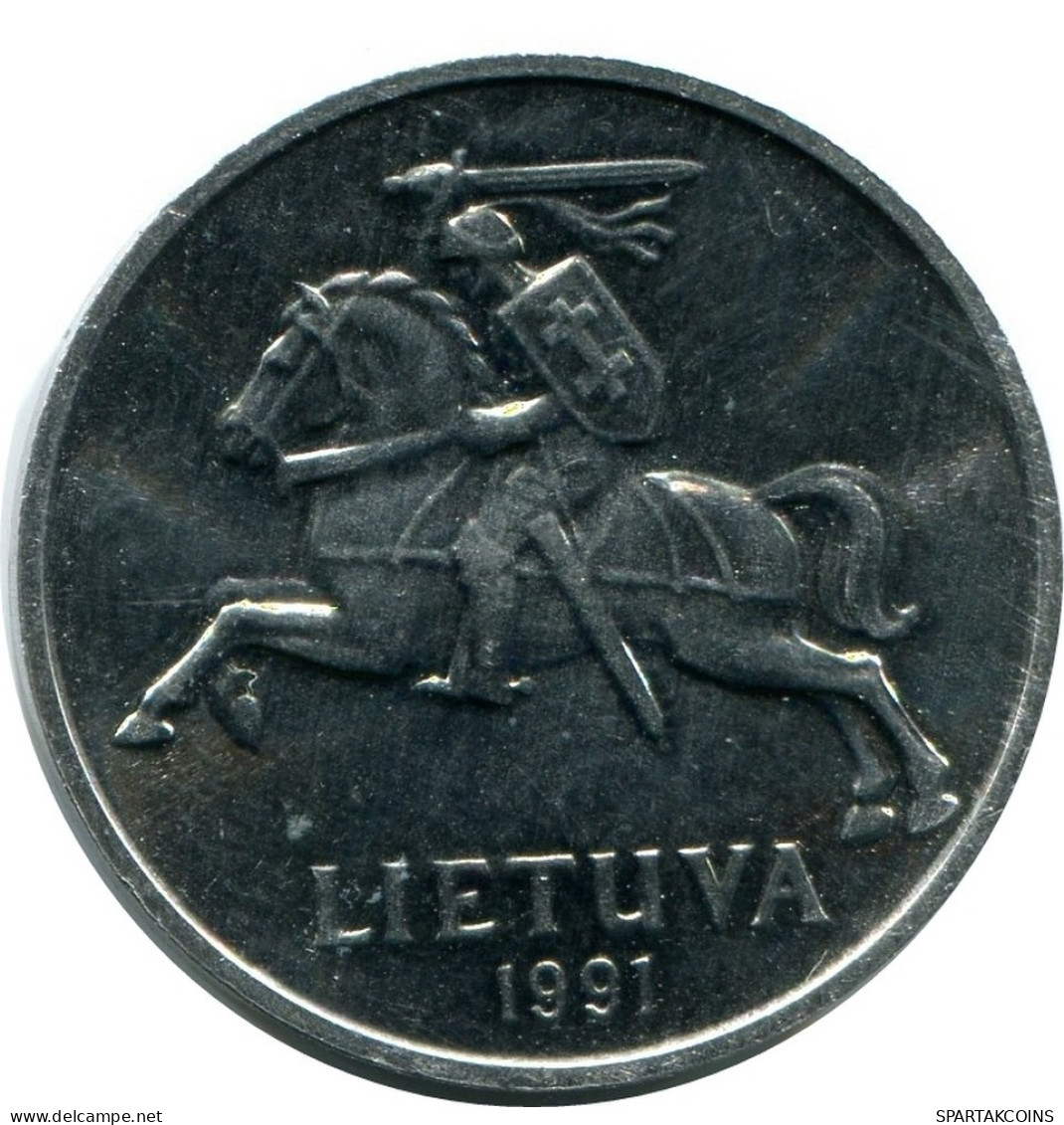 5 CENTAI 1991 LITUANIA LITHUANIA UNC Moneda #M10213.E.A - Lituanie