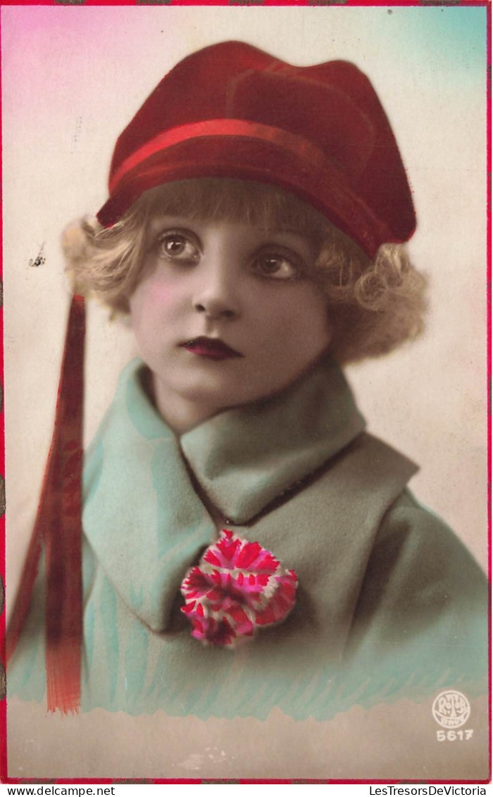 ENFANTS - Portrait - Petite Fille - Carte Postale Ancienne - Ritratti