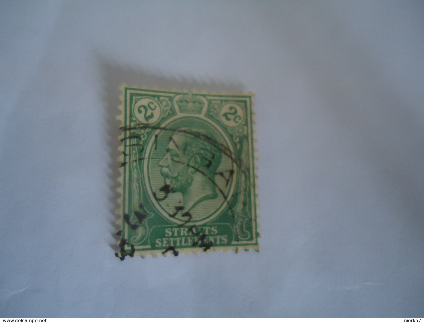 STRAITS SETTLEMENTS USED STAMPS   WITH POSTMARK SINBA - Straits Settlements