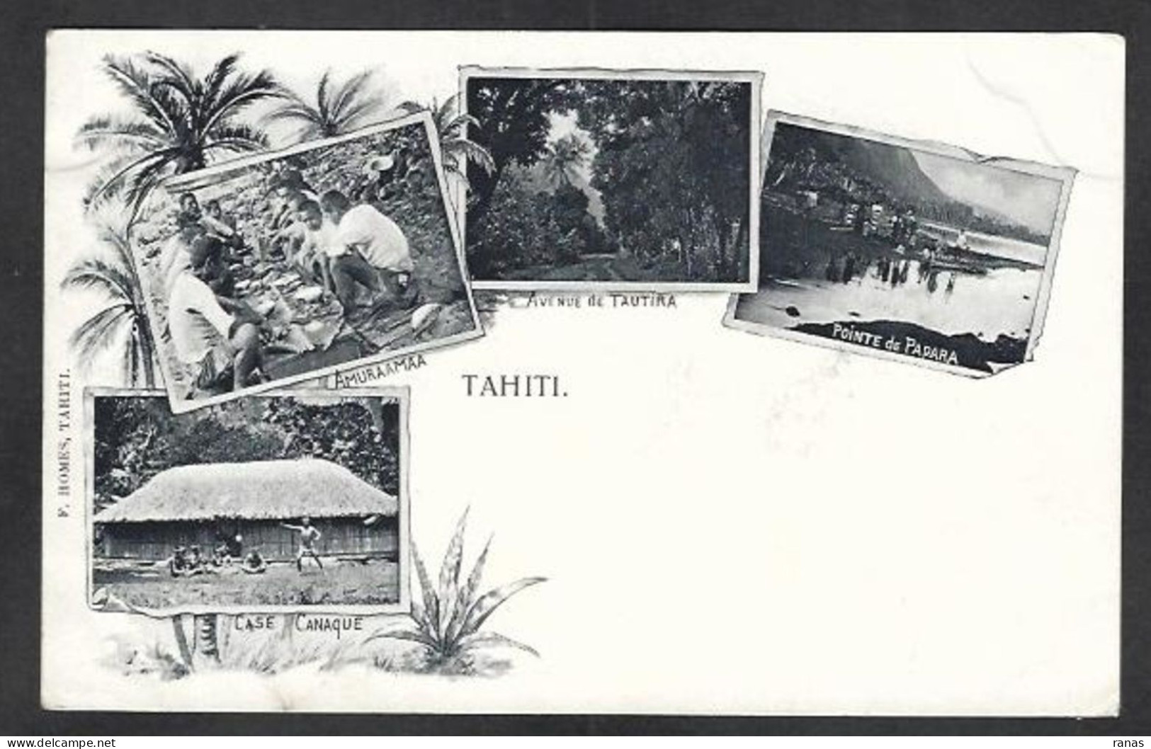 CPA Tahiti Océanie Polynésie Française Non Circulé Types - Tahiti