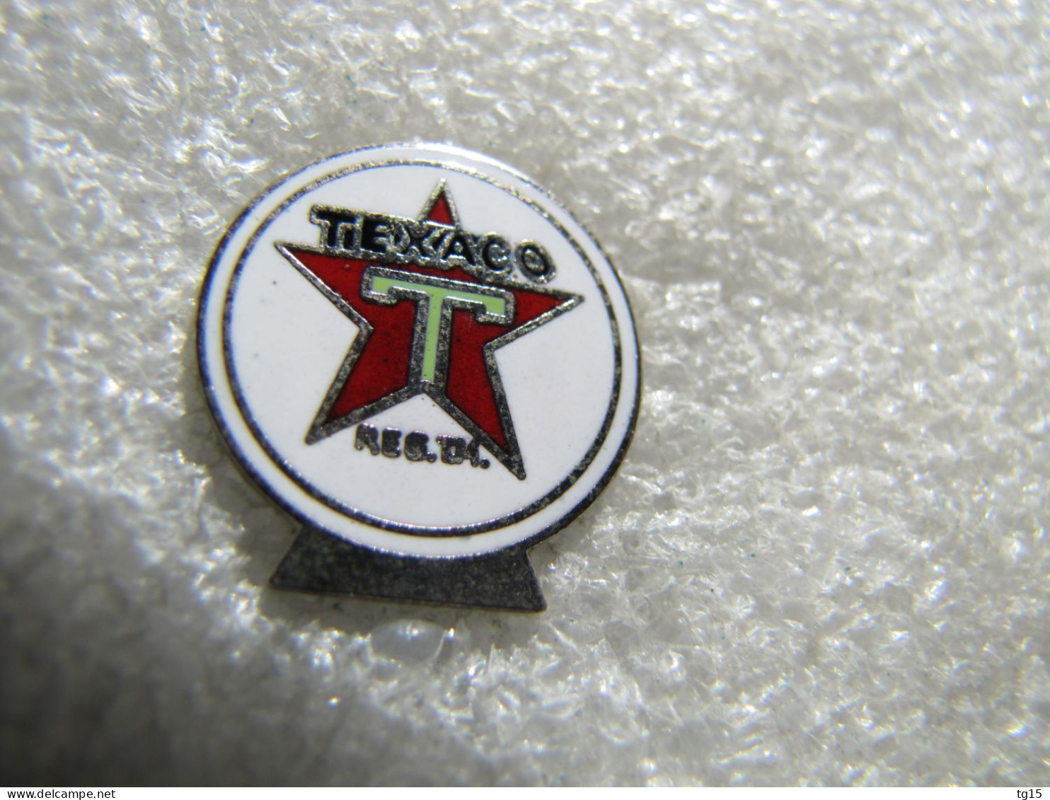 RARE  PIN'S  CARBURANTS  TEXACO   Email Grand Feu - Carburantes