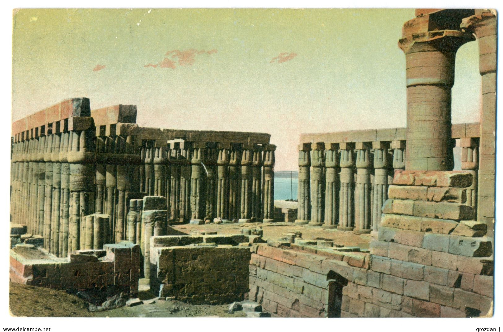 The Temple Of Luxor, General View Of The Colonnades, Egypt - Luxor