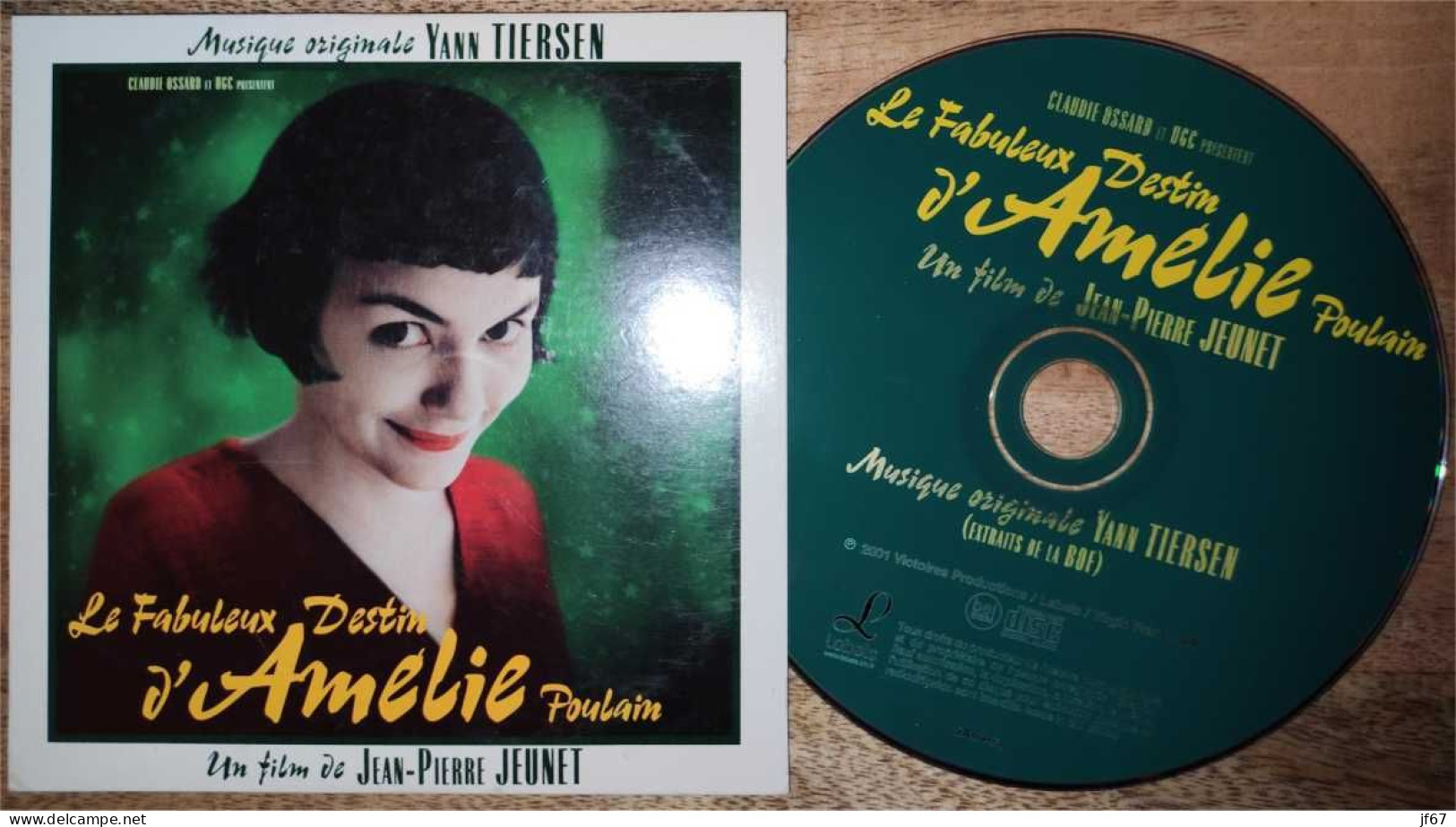 Le Fabuleux Destin D'Amélie Poulain (CD Single 6 Titres) - Filmmuziek