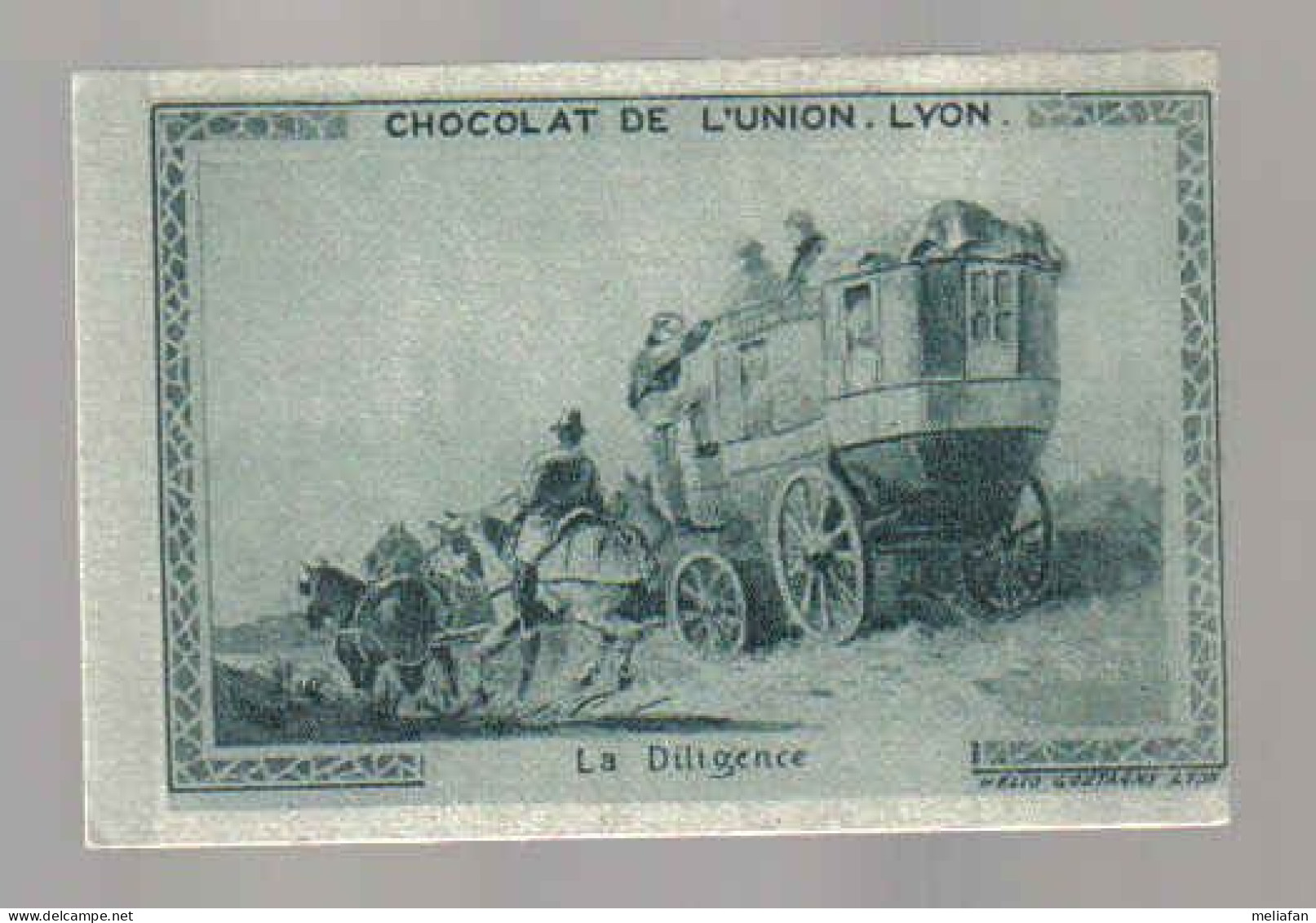 B669 - IMAGE CHOCOLAT UNION - LA DILIGENCE - Altri & Non Classificati