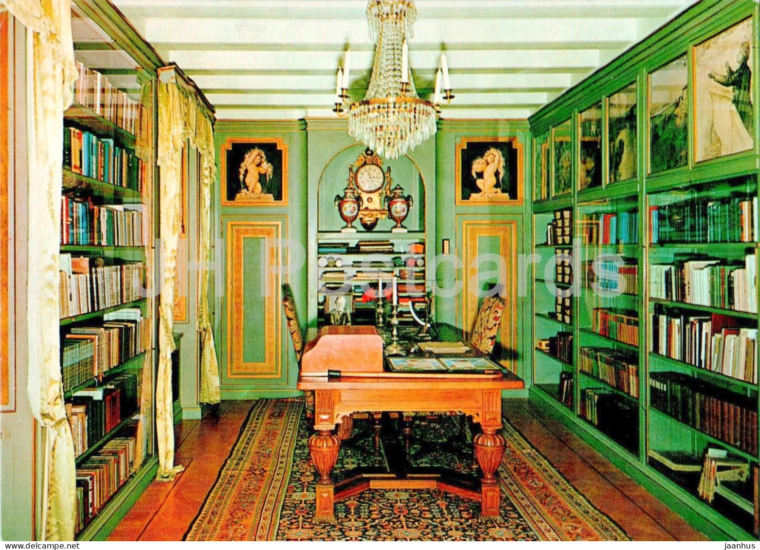 Marbacka - Selma Lagerlof Home - The Library And The Work Room - V 79 - Sweden - Unused - Suède