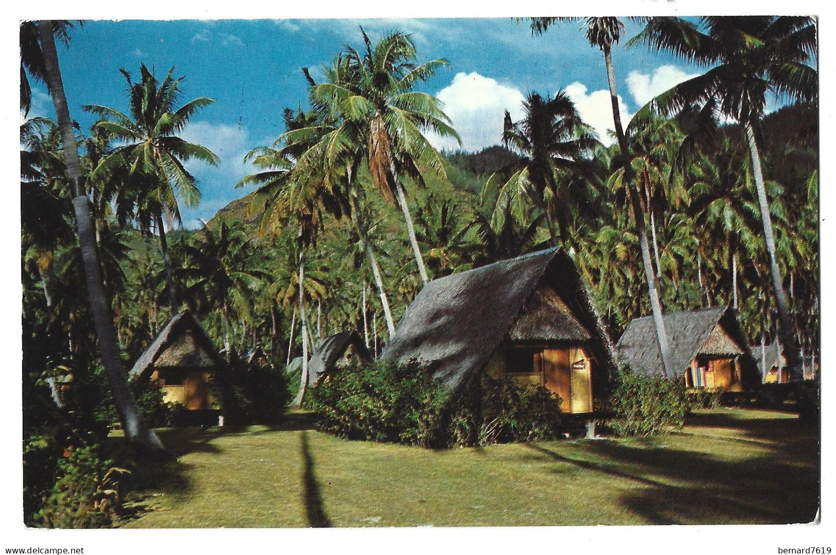 Polynesie  Francaise - Morea Club Mediterranee - Bungalows Typiquement Tahitiens - Polynésie Française