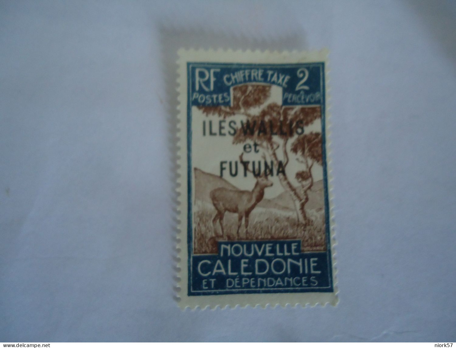 WALLIS AND FUTUNA  MLN OVERPRINT  TAXES STAMPS  MLN  ANIMALS - Altri & Non Classificati