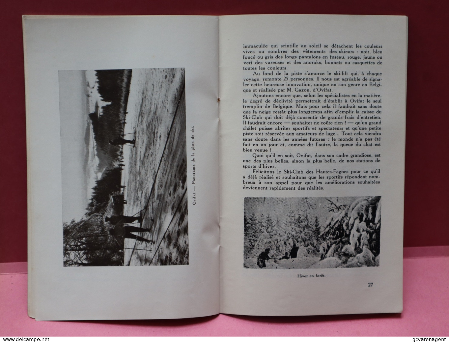 GUIDE TOURISTQUE ILLUSTRE DE ROBERTVILLE ET ENVIRONS - 1956 BON ETAT - 48 PAGES  21.5 X 14 CM    VOIR IMAGES - Toerisme