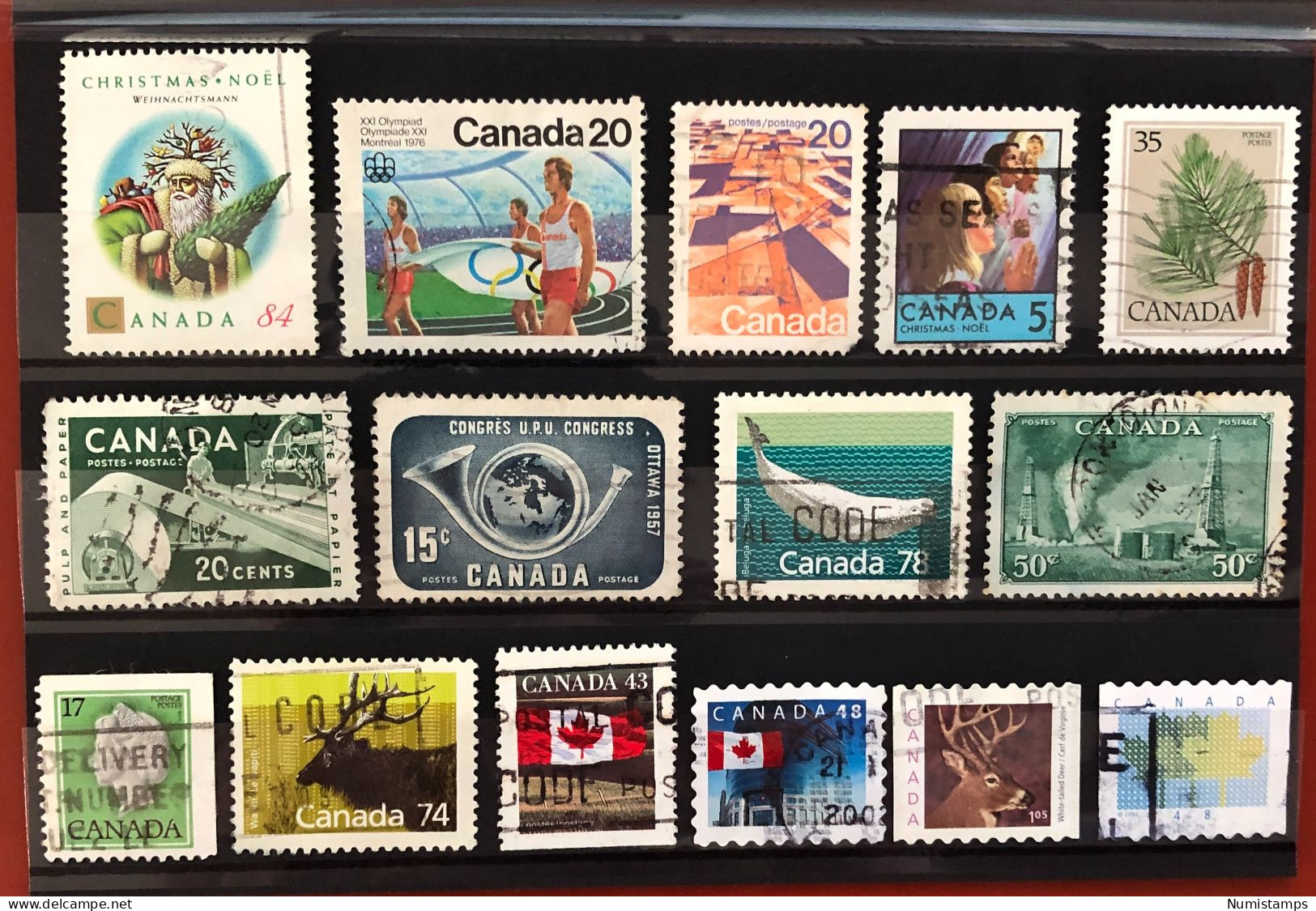 Canada (Lot 3) - Used Stamps