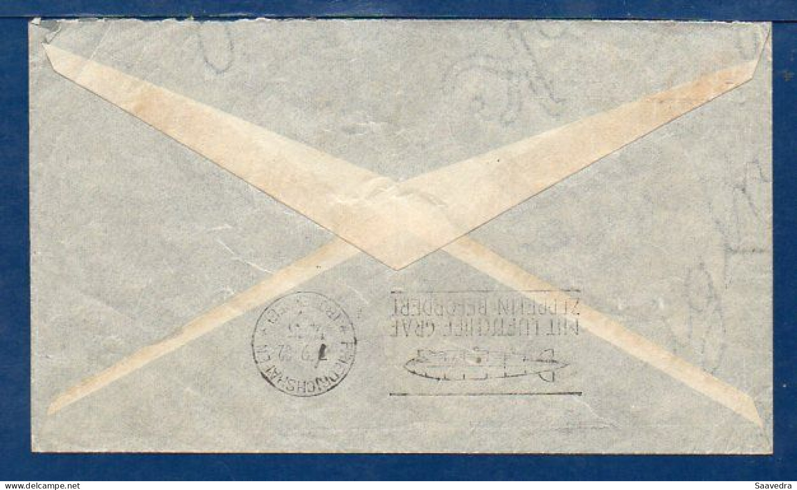 Argentina To Germany, 1932, Via ZEPPELIN    (007) - Lettres & Documents