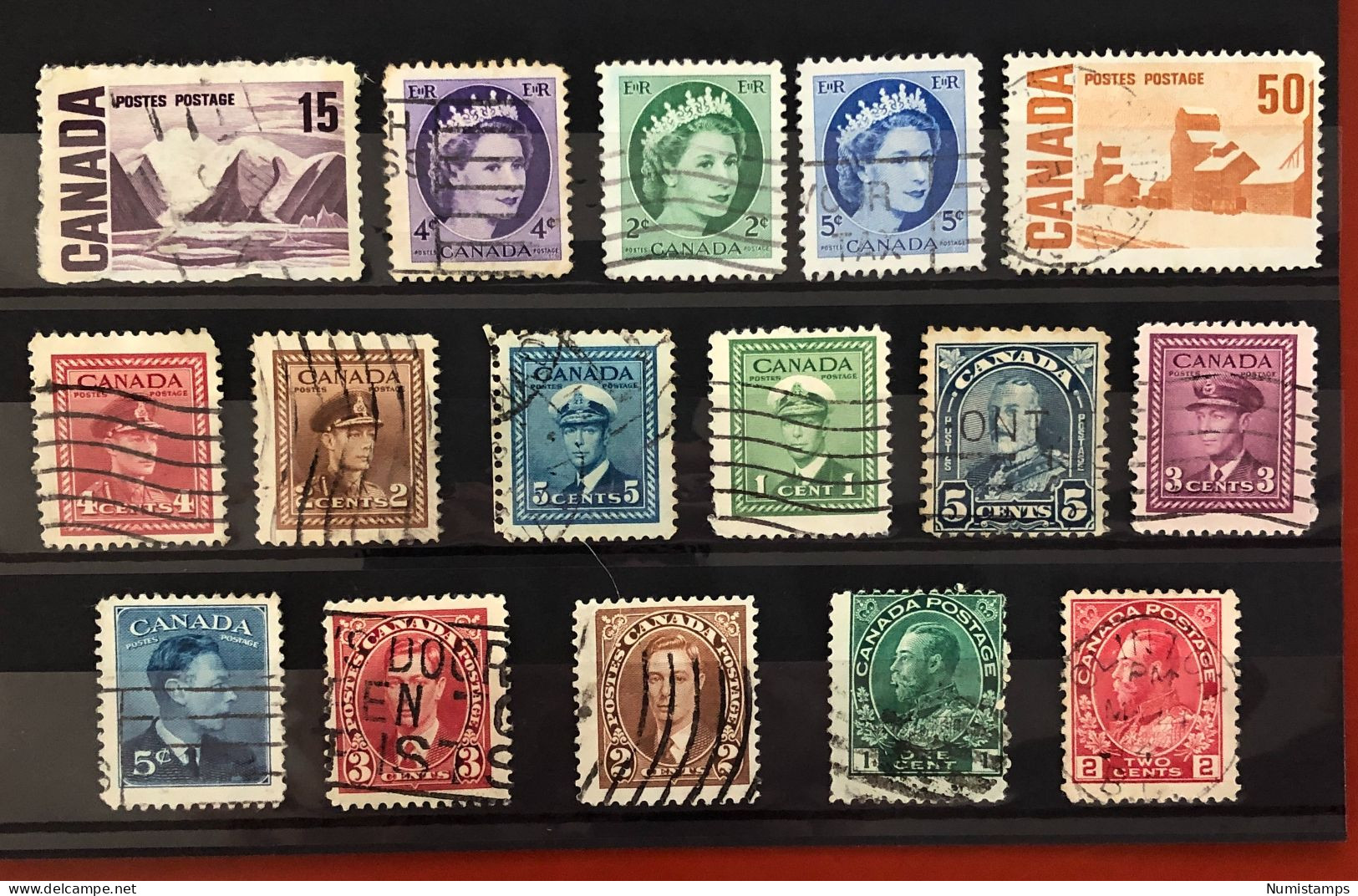 Canada (Lot 4) - Used Stamps