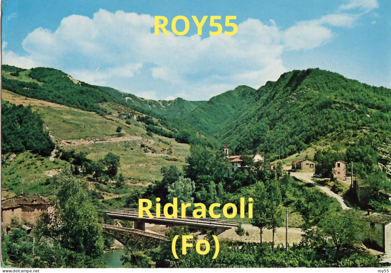 Emilia Romagna-forli Cesena-ridracoli Frazione Di Bagno Di Romagna Ridracoli O Rio Degli Oracoli S.sofia Ponte - Altri & Non Classificati