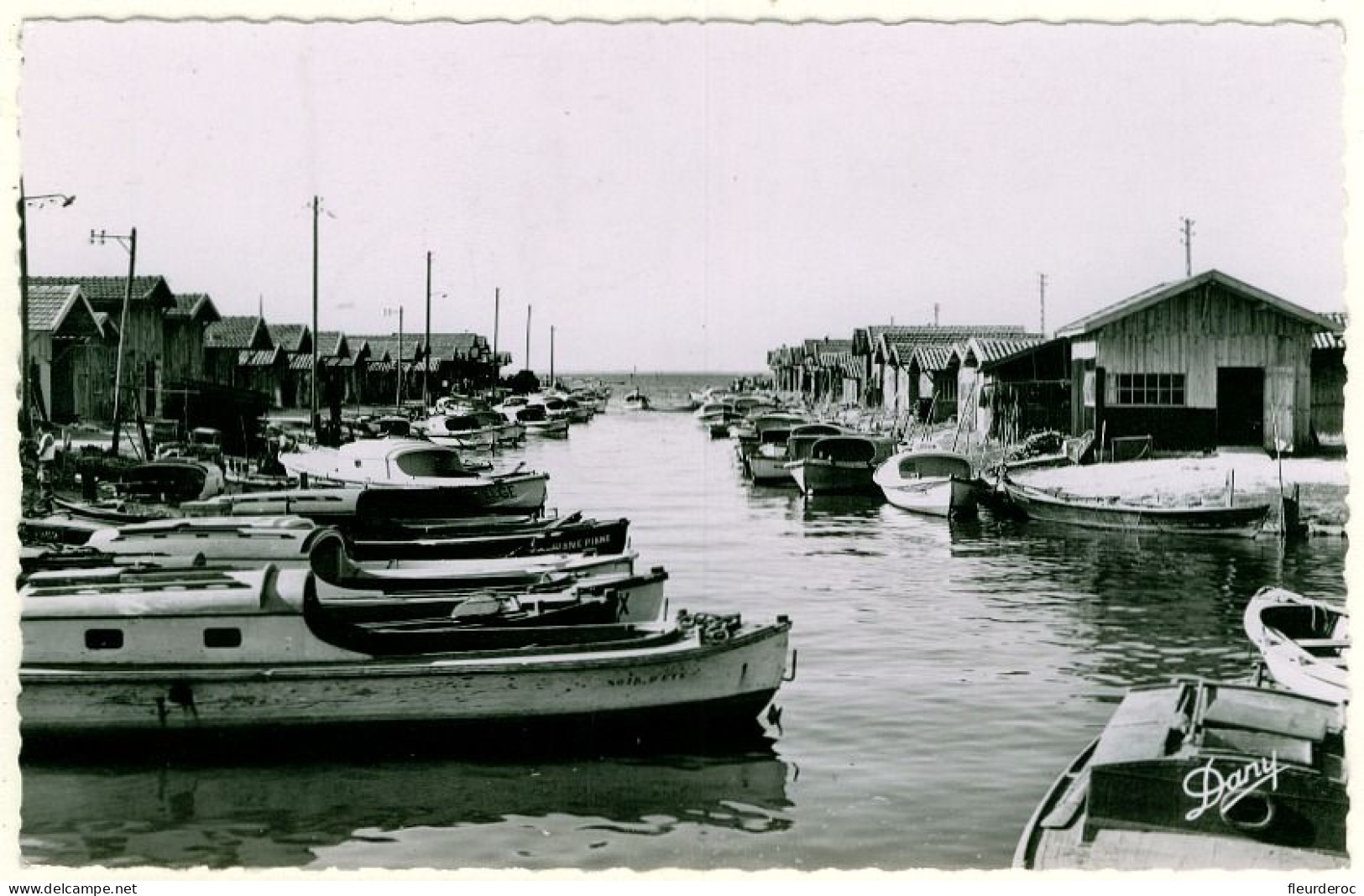 33 - B54599CPSM - GUJAN MESTRAS - BASSIN ARCACHON - Port Du Canal - Très Bon état - GIRONDE - Gujan-Mestras