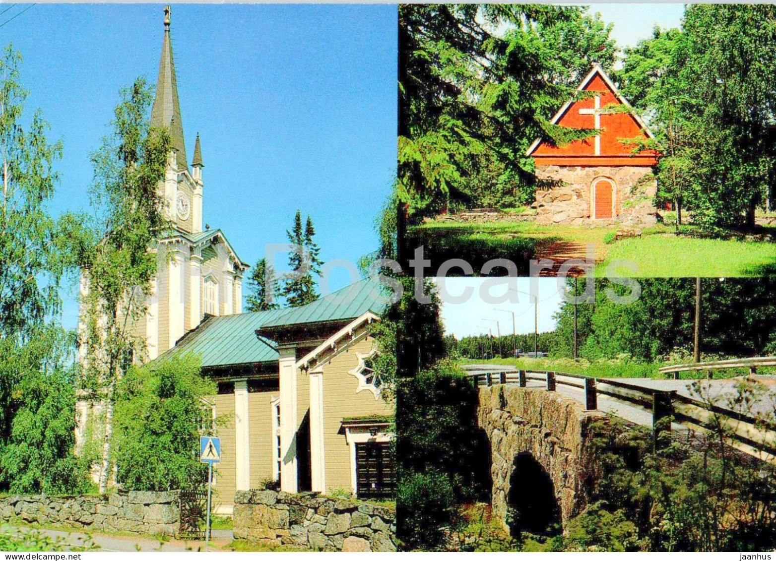 Urjala - Urjalan Kirkko - Sakasti - Kivisilta - Stone Bridge - Church - 10009 - Finland - Unused - Finnland