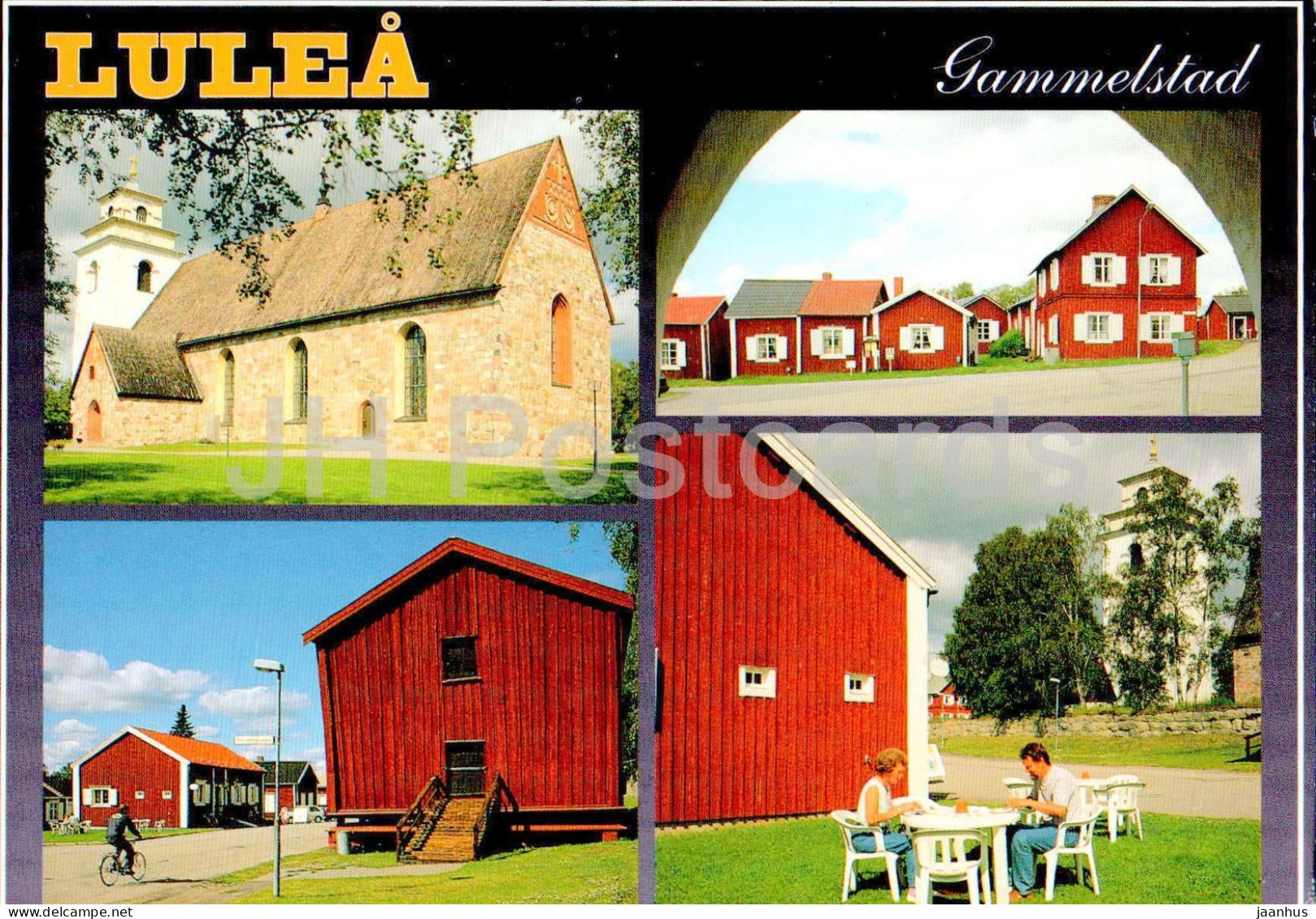 Lulea - Gammelstad - Old Town - Church - Multiview - 9/115 - Sweden - Unused - Svezia