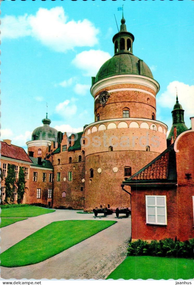 Gripsholm - Ytrre Borggarden Med Griptornet - Outer Castle Garden With The Grip Tower -  8523 - Sweden - Unused - Svezia
