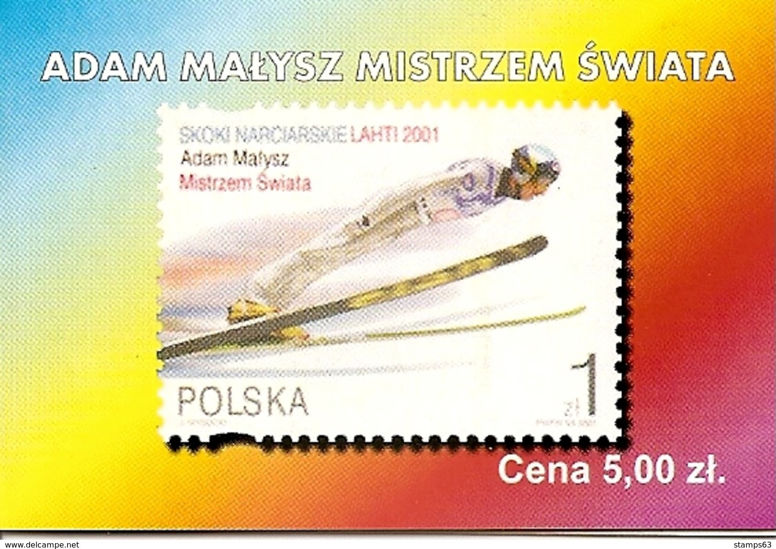 POLAND / POLEN, CIECHANÓW POST OFICE, 2001,  Booklet 52a - Libretti