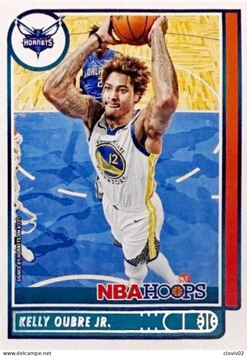 48 Kelly Oubre Jr. - Charlotte Hornets - Carte Panini NBA Hoops Base Cards 2021-22 - Autres & Non Classés