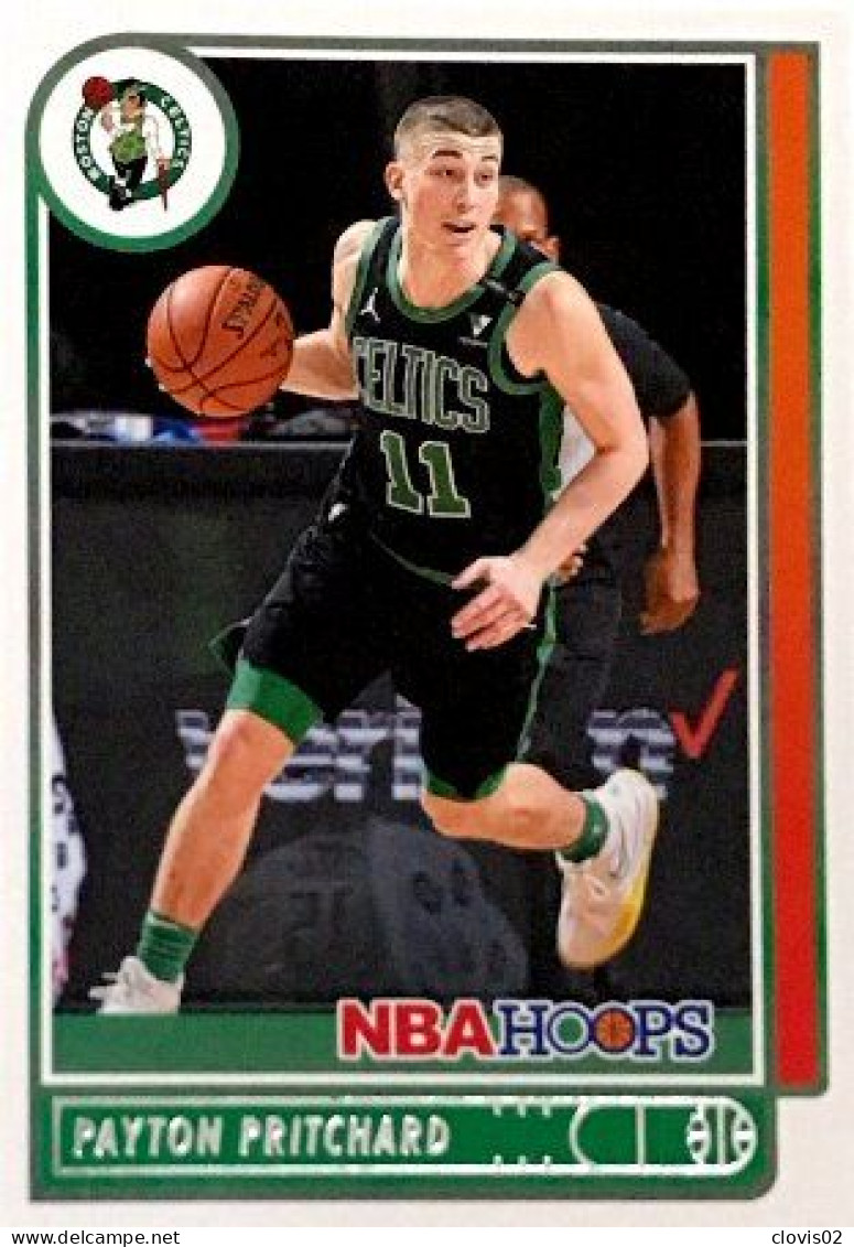 59 Payton Pritchard - Boston Celtics - Carte Panini NBA Hoops Base Cards 2021-22 - Autres & Non Classés