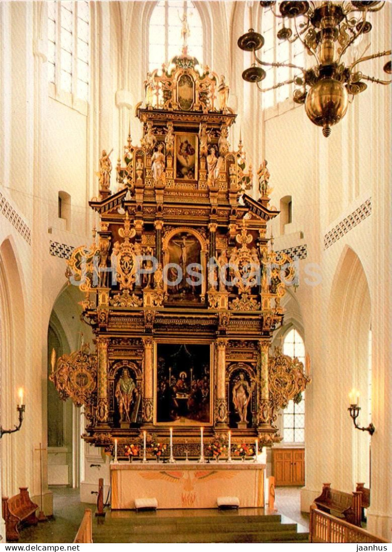 Malmo - St Petri Kyrka - Hogaltaret - Altar - Church - 12195 - Sweden - Unused - Svezia