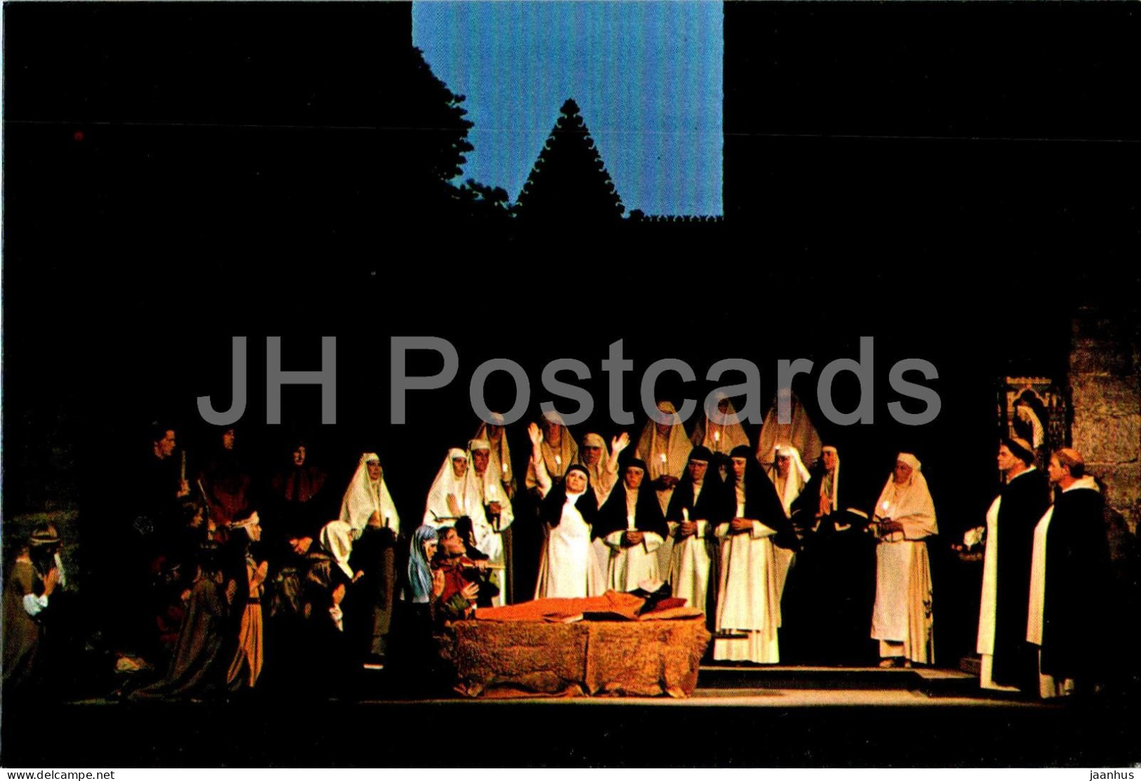 Visby Ruinspel - Visby Festival - Mystic Pageant Opera - Petrus Watches The Miracle - 24915 - Sweden - Unused - Schweden