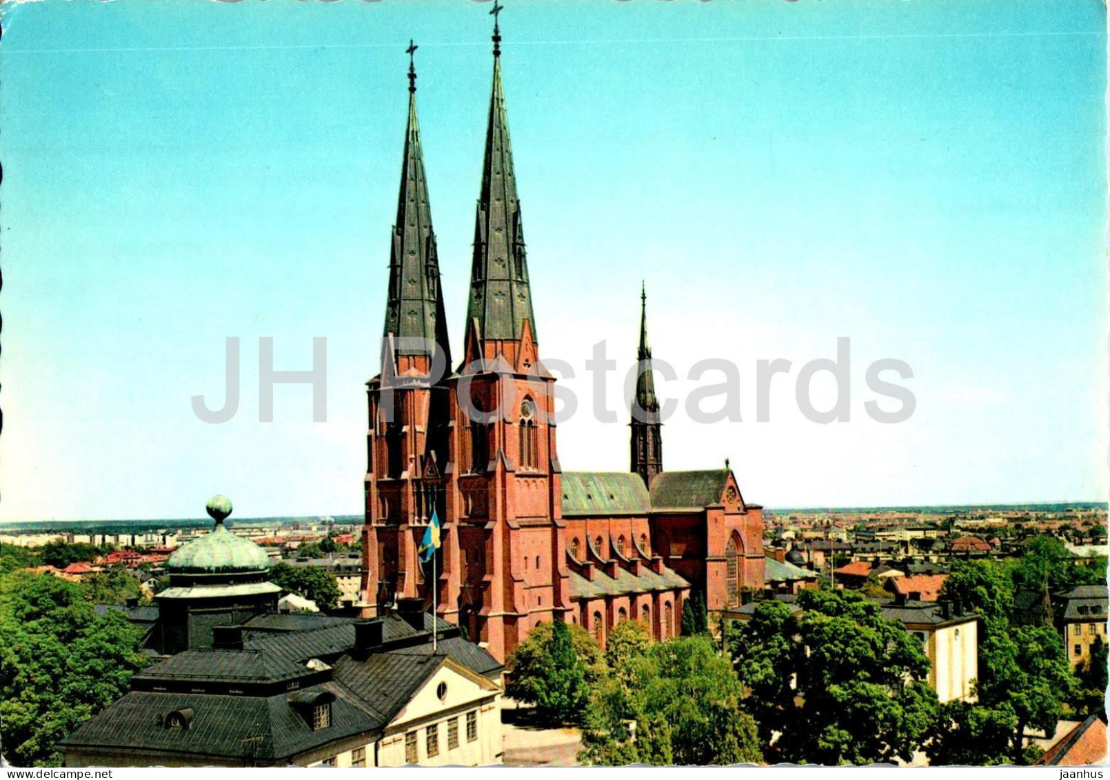 Uppsala - Domkyrkan Och Arkebiskopsgarden - Cathedral - 865 - Sweden - Used - Schweden